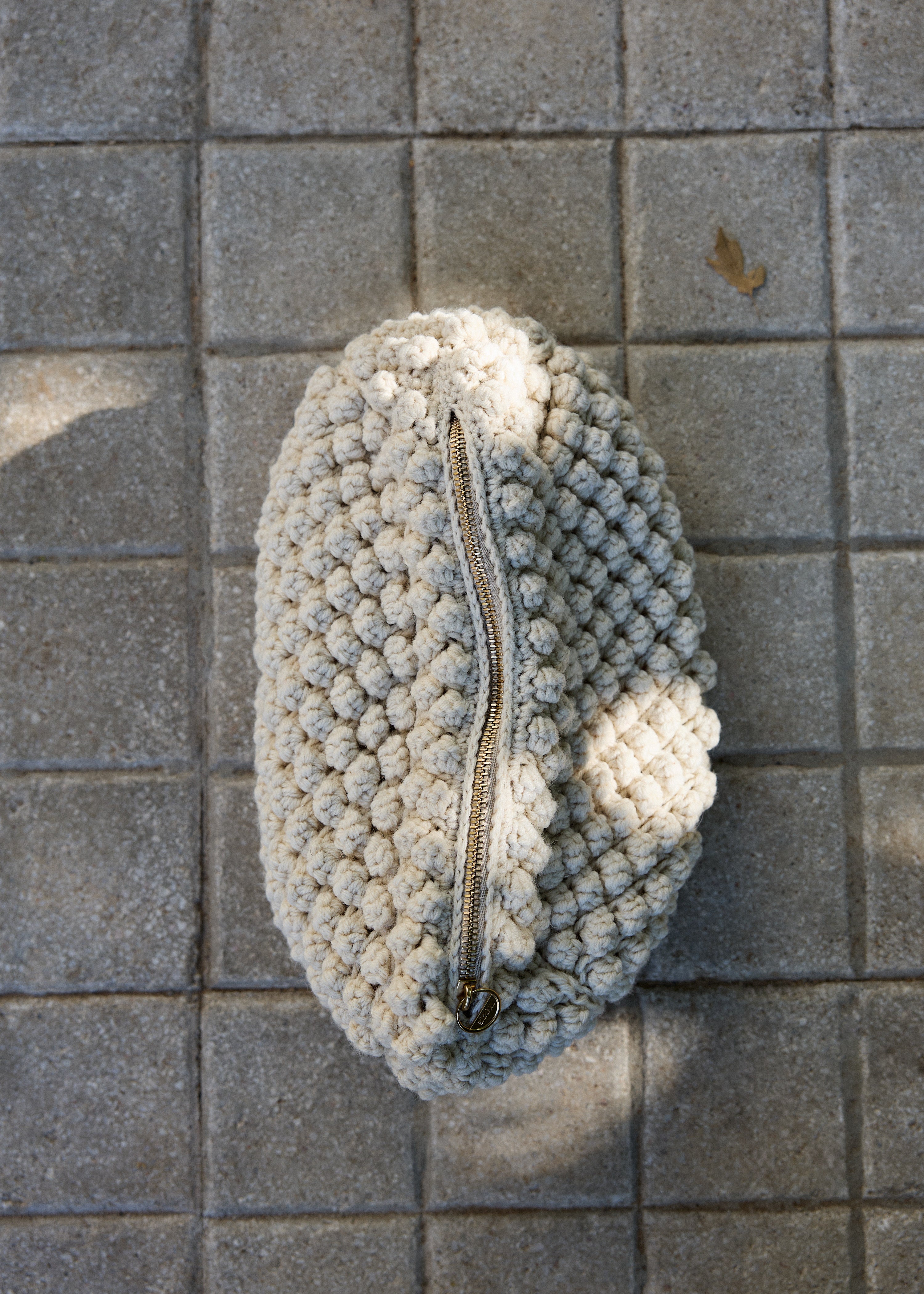 Linn clutch | Pure Ecru Purse aiayu