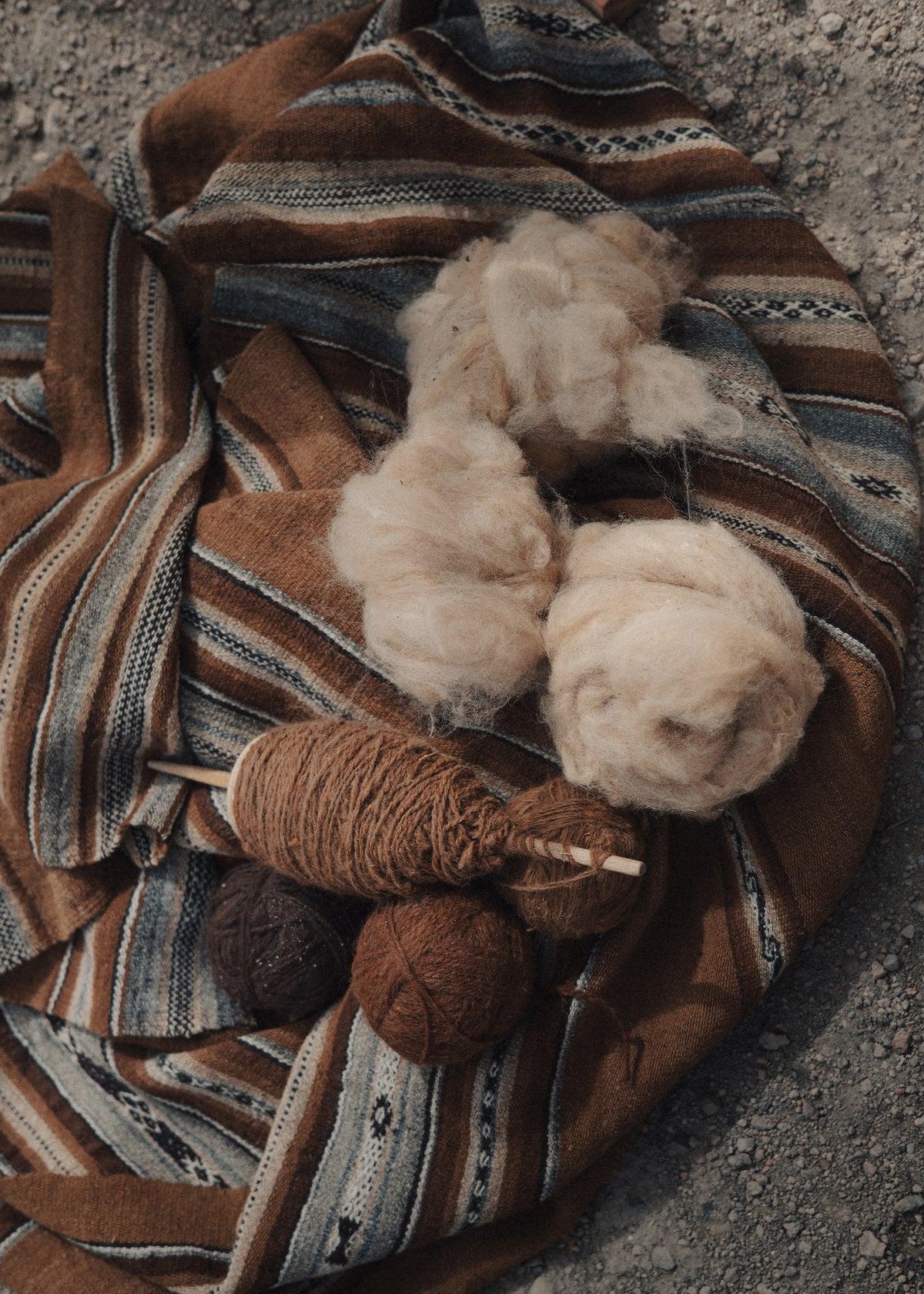 Mechera sweater – llama | Pure brownie Sweater aiayu