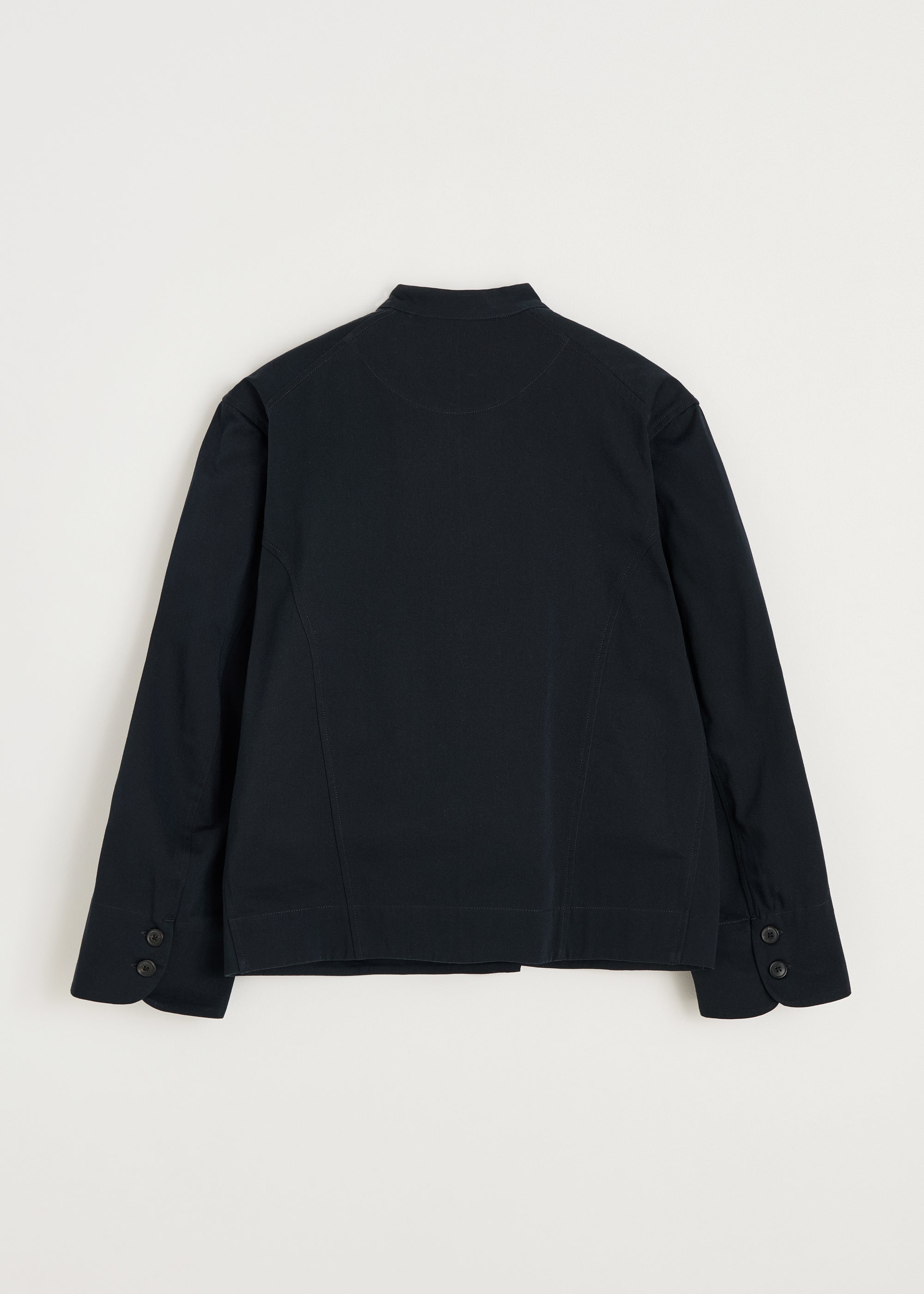 Angela jacket twill | Black Navy Jacket aiayu