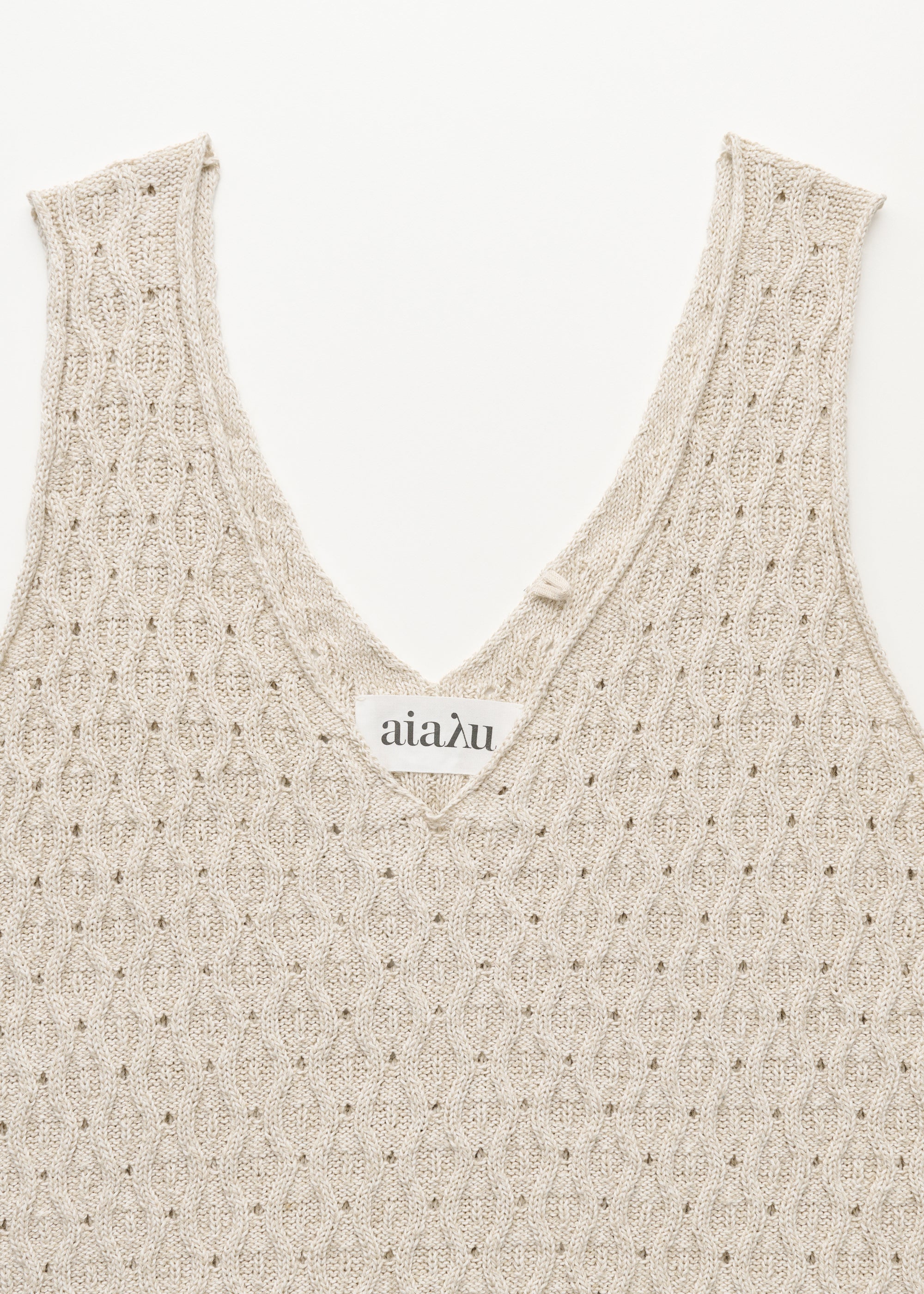 Annu knitted top | Nature Top aiayu