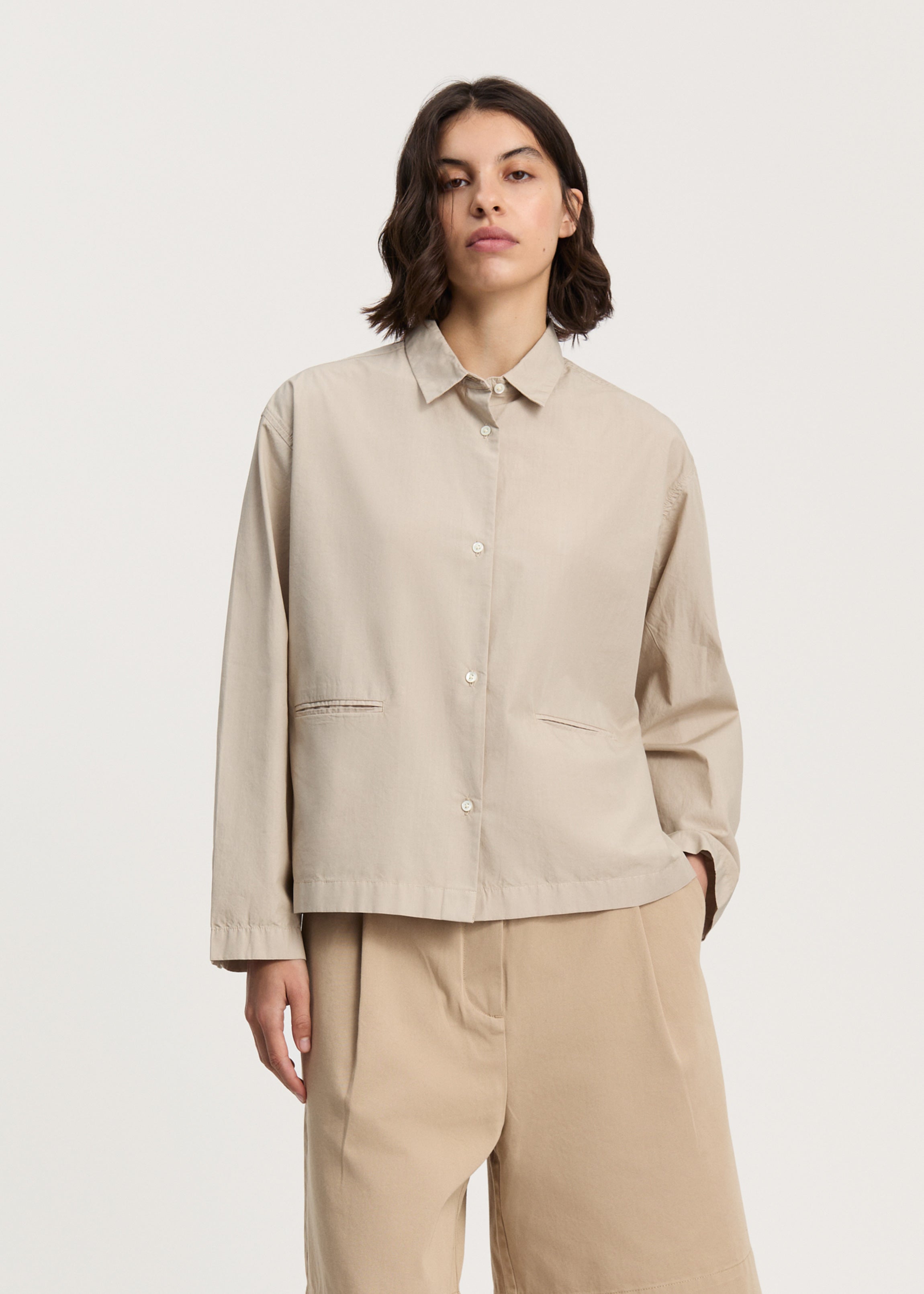 Atla shirt | Dried Herb Shirt Woven aiayu