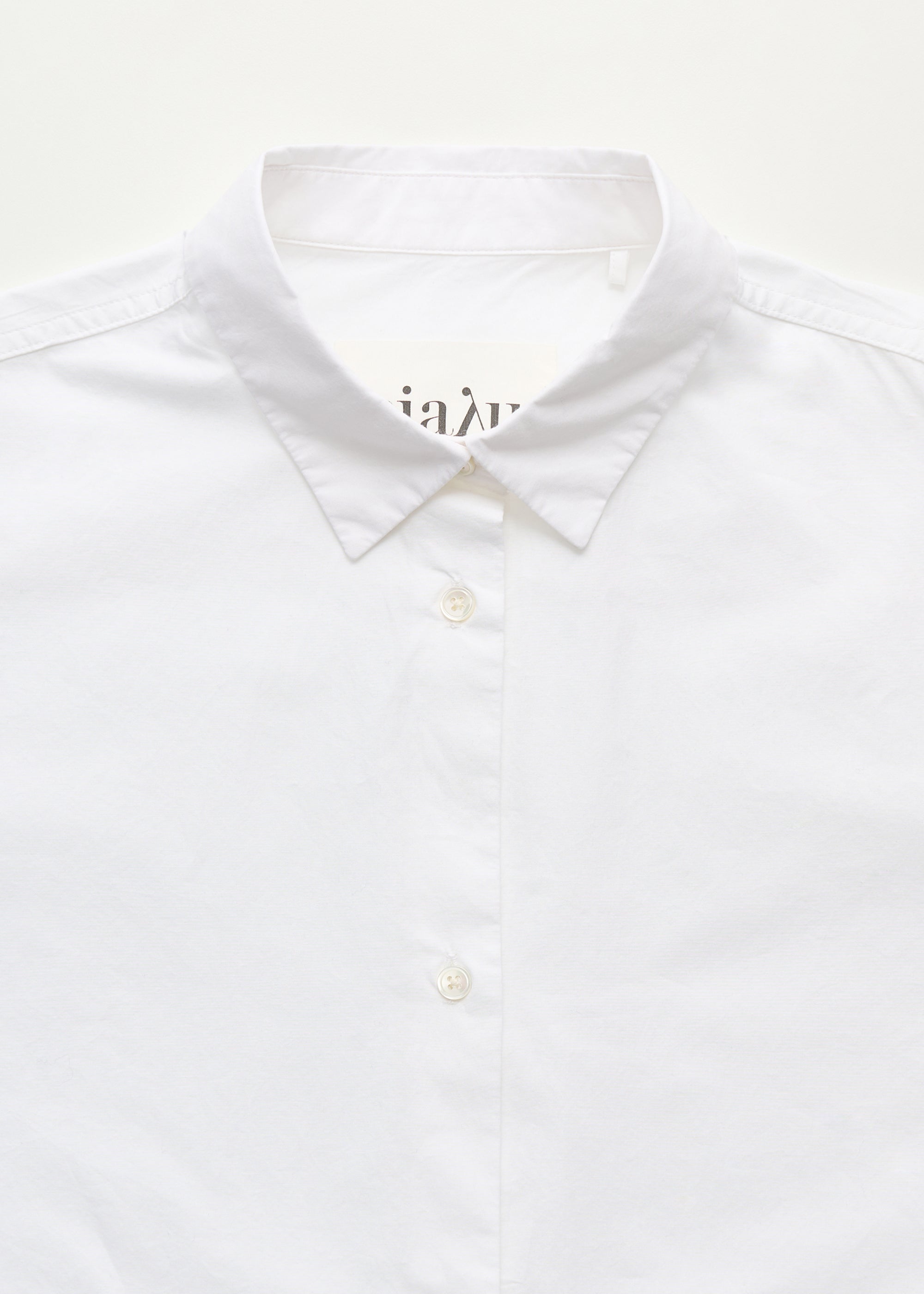 Atla shirt | White Shirt Woven aiayu