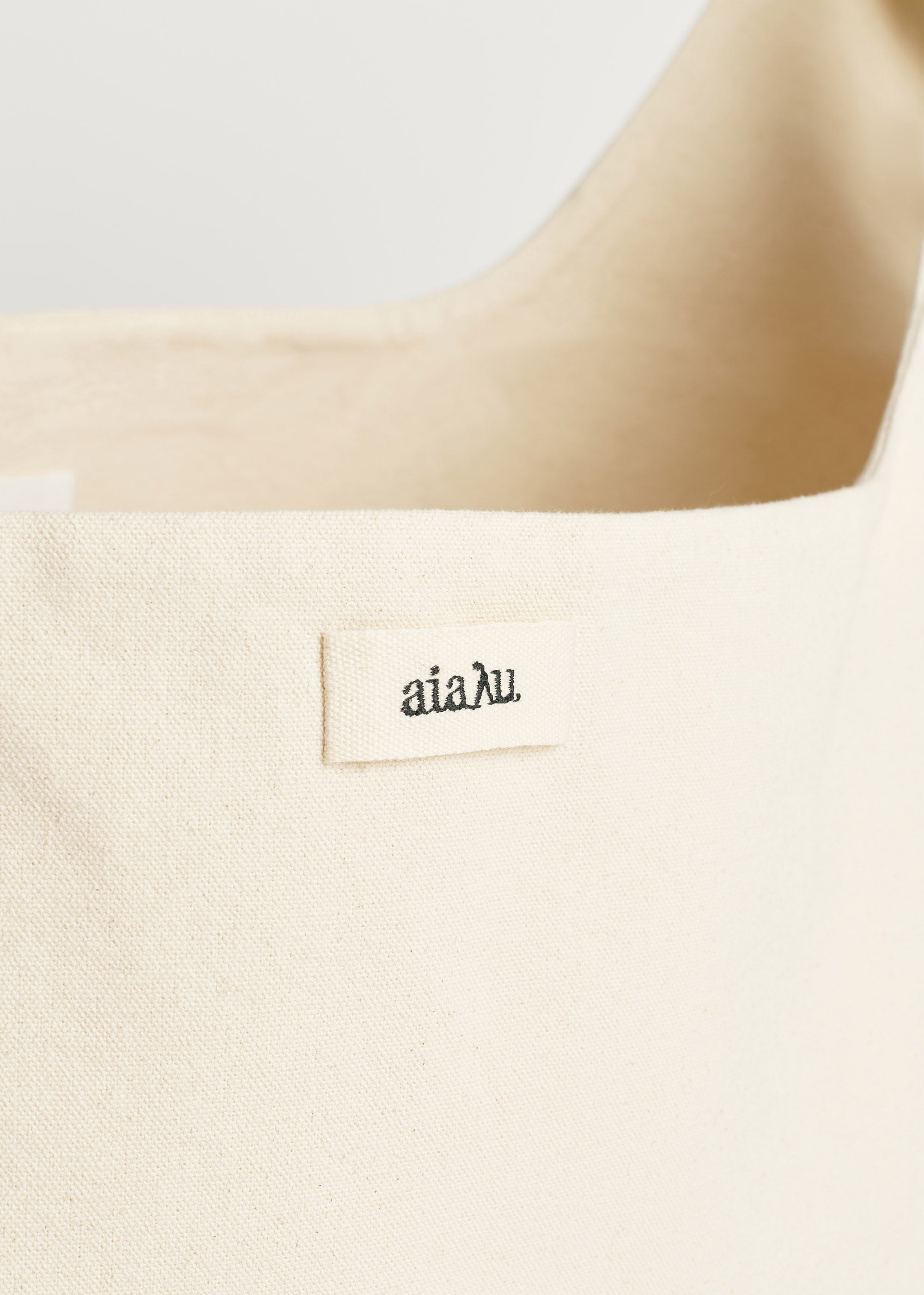 Bag canvas large | Pure Ecru Bag aiayu