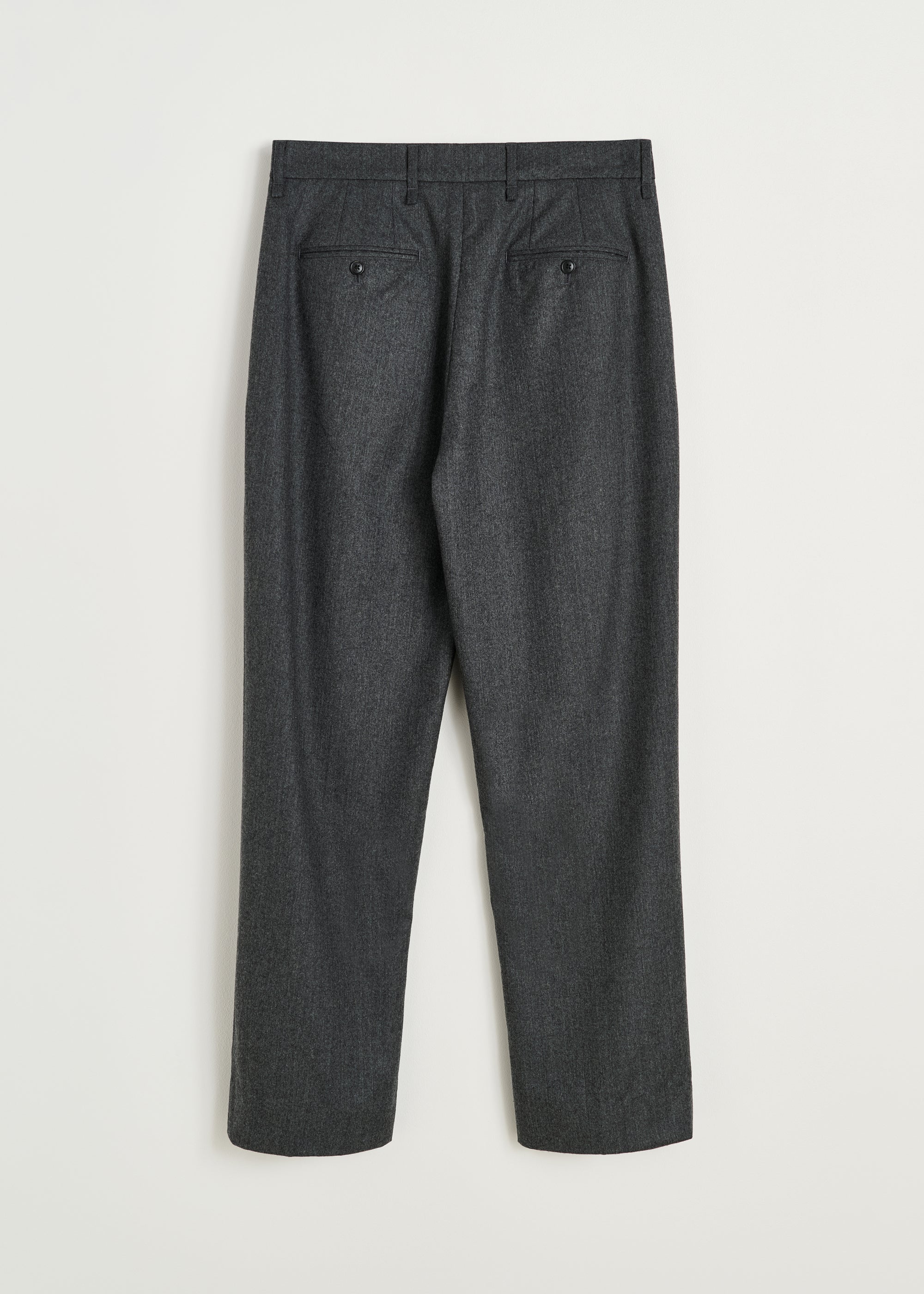 Balder pant – fine wool | Dark Grey Pants aiayu
