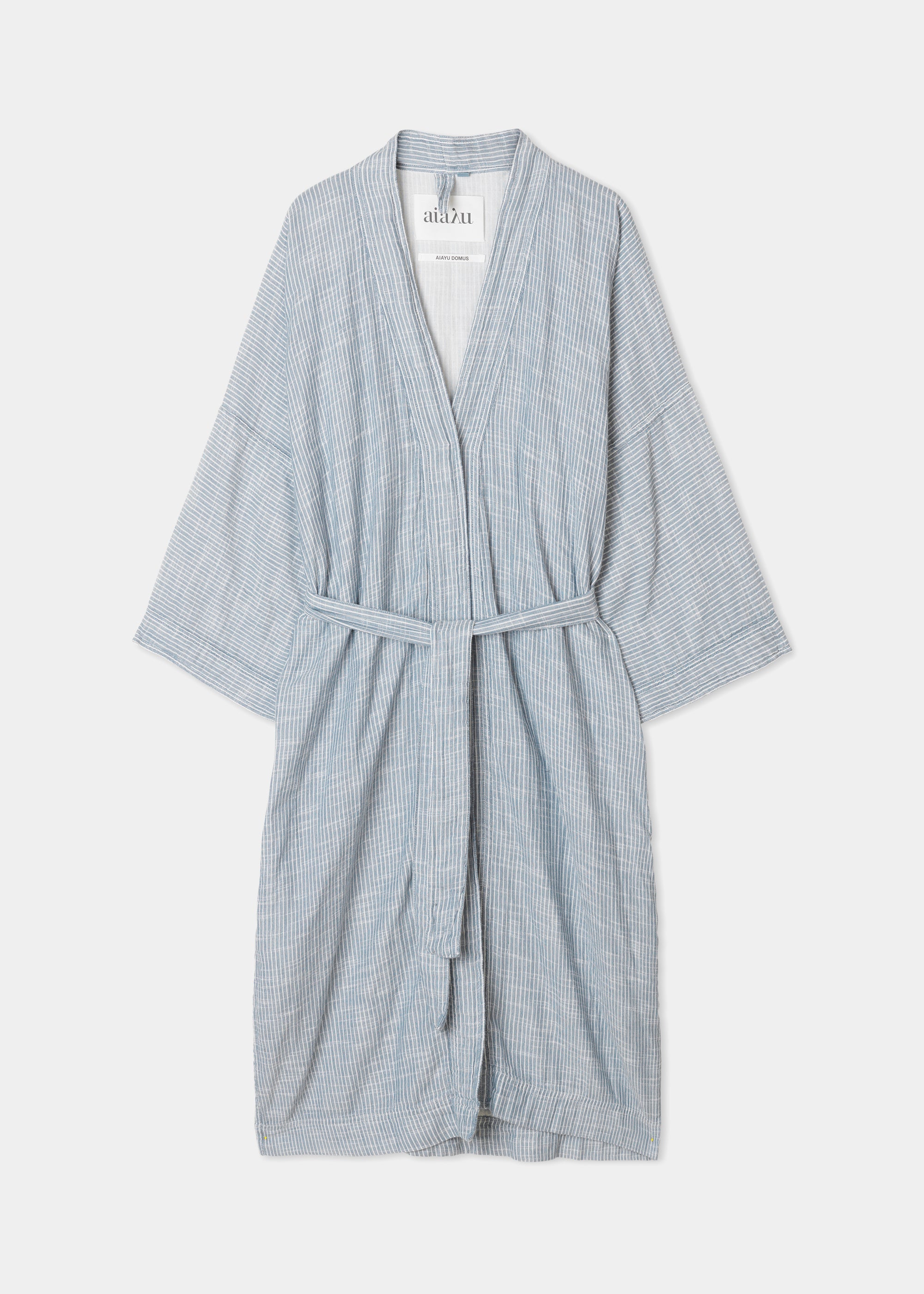 Bathrobe striped | Indigo Bathrobe aiayu