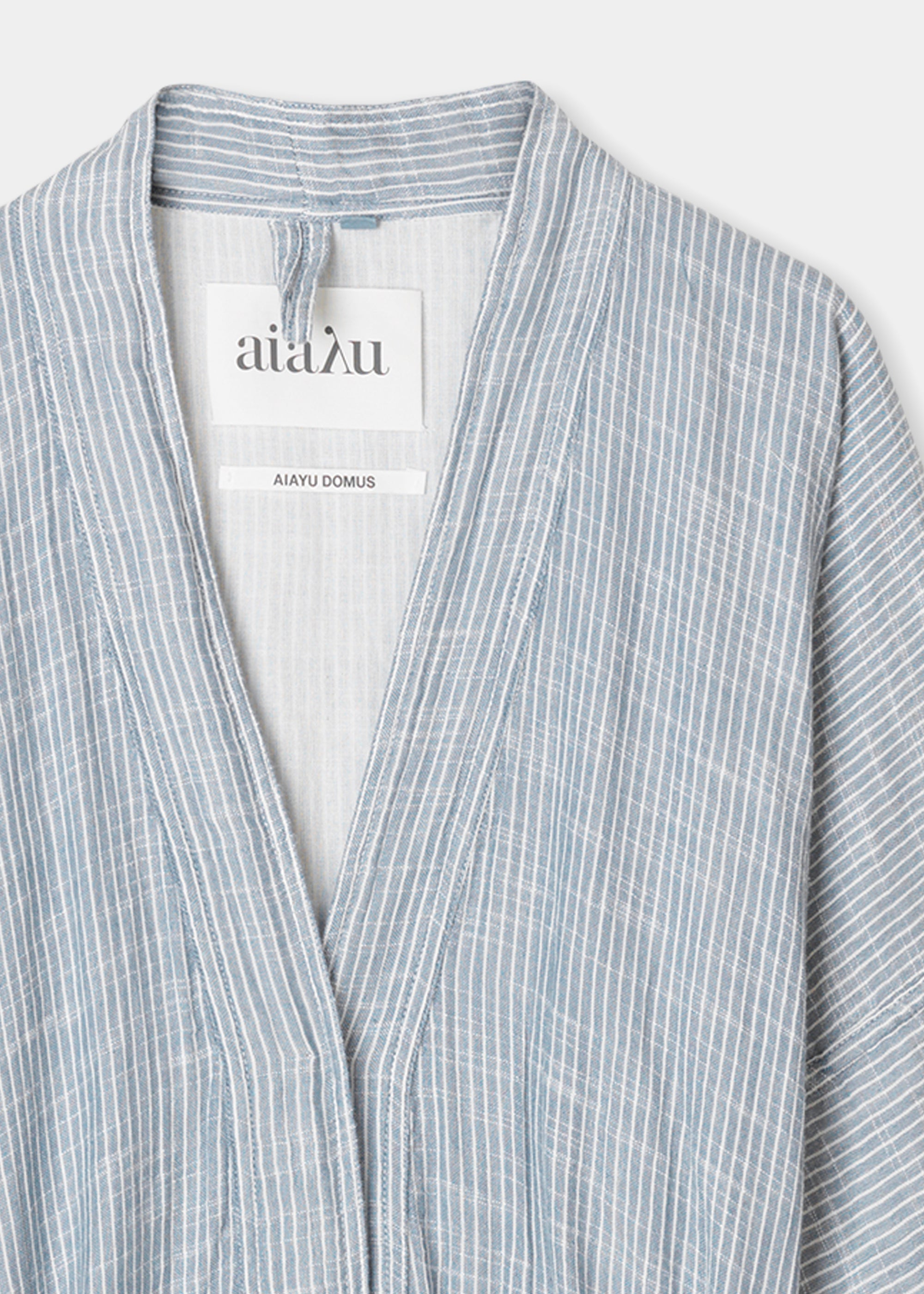 Bathrobe striped | Indigo Bathrobe aiayu