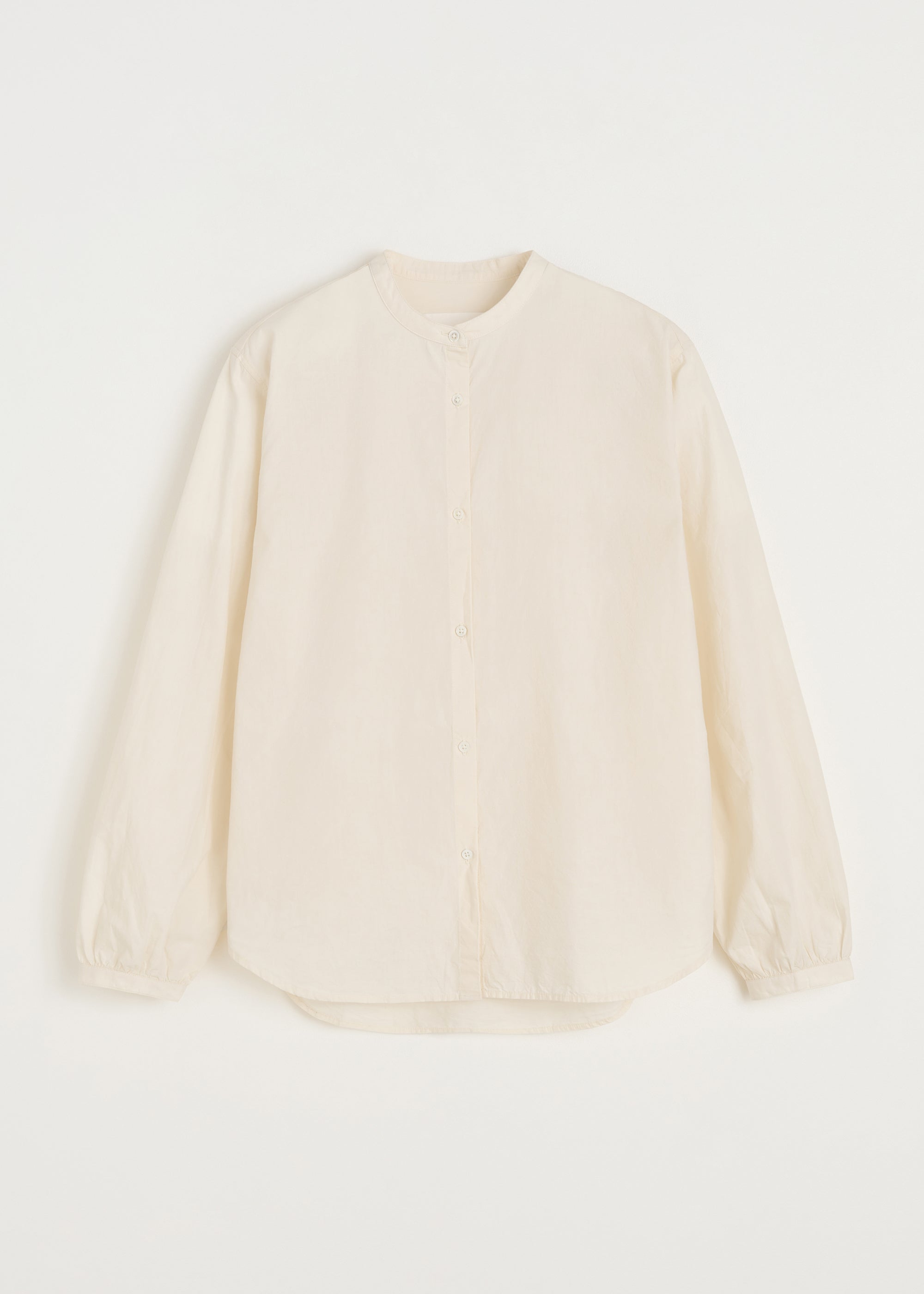 Bibs shirt cotton | Pure Ecru Shirt Woven aiayu