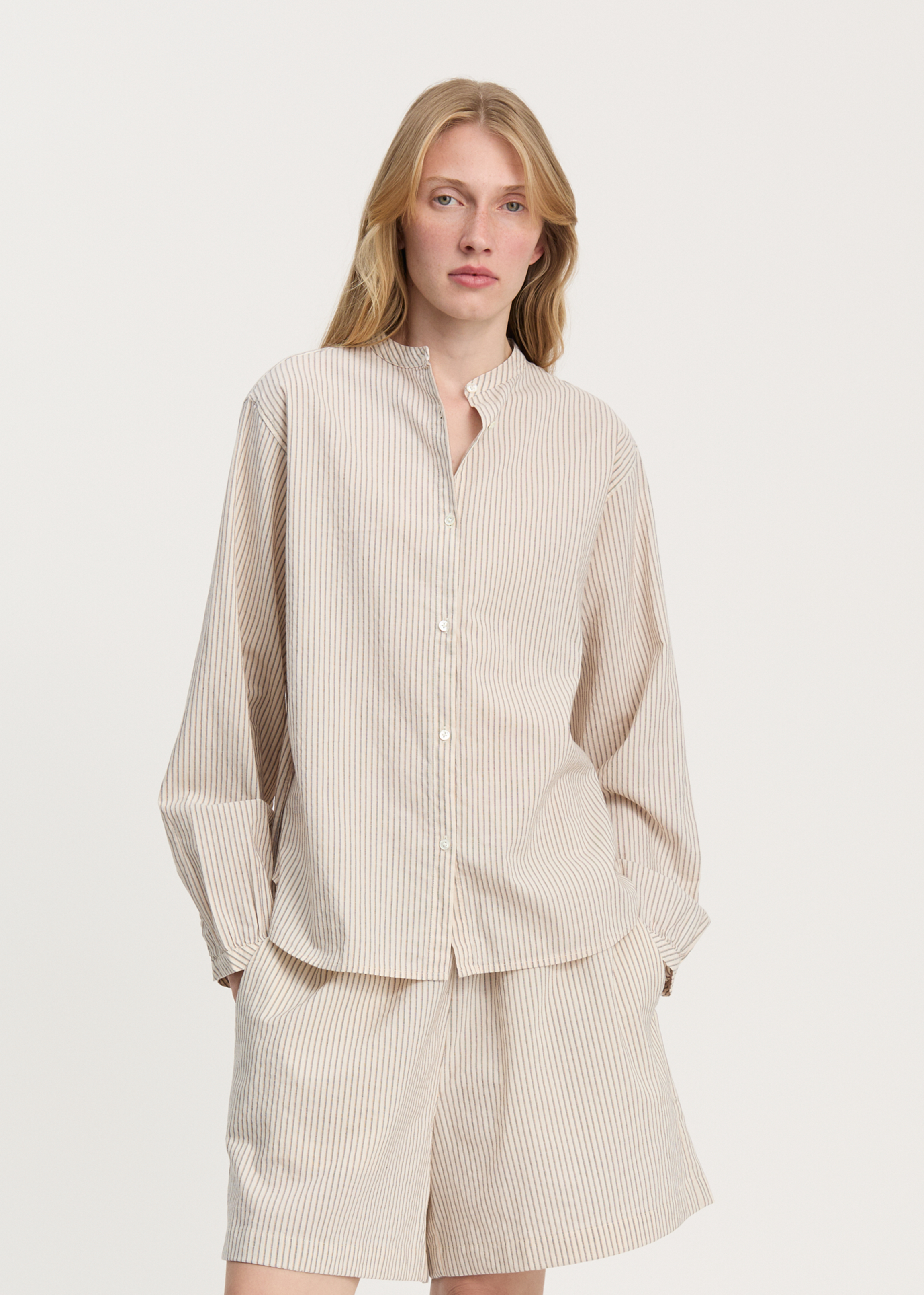 Bibs shirt epure | Mix Black Shirt Woven aiayu