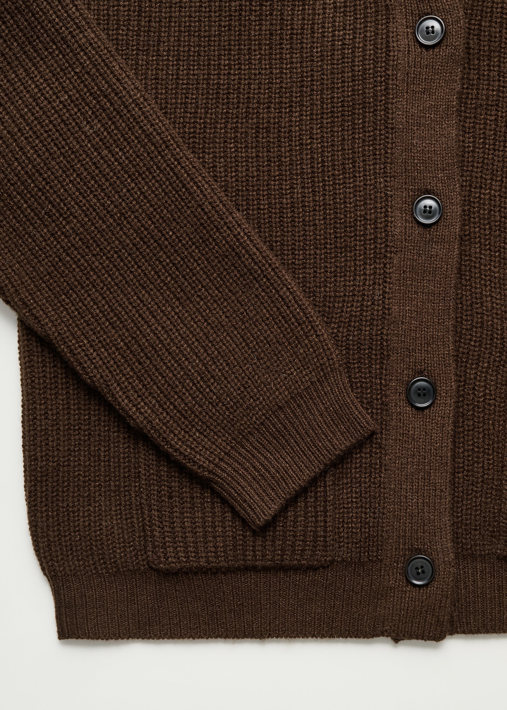 Bine cardigan – pure sartuul | Dark Brown Cardigan aiayu