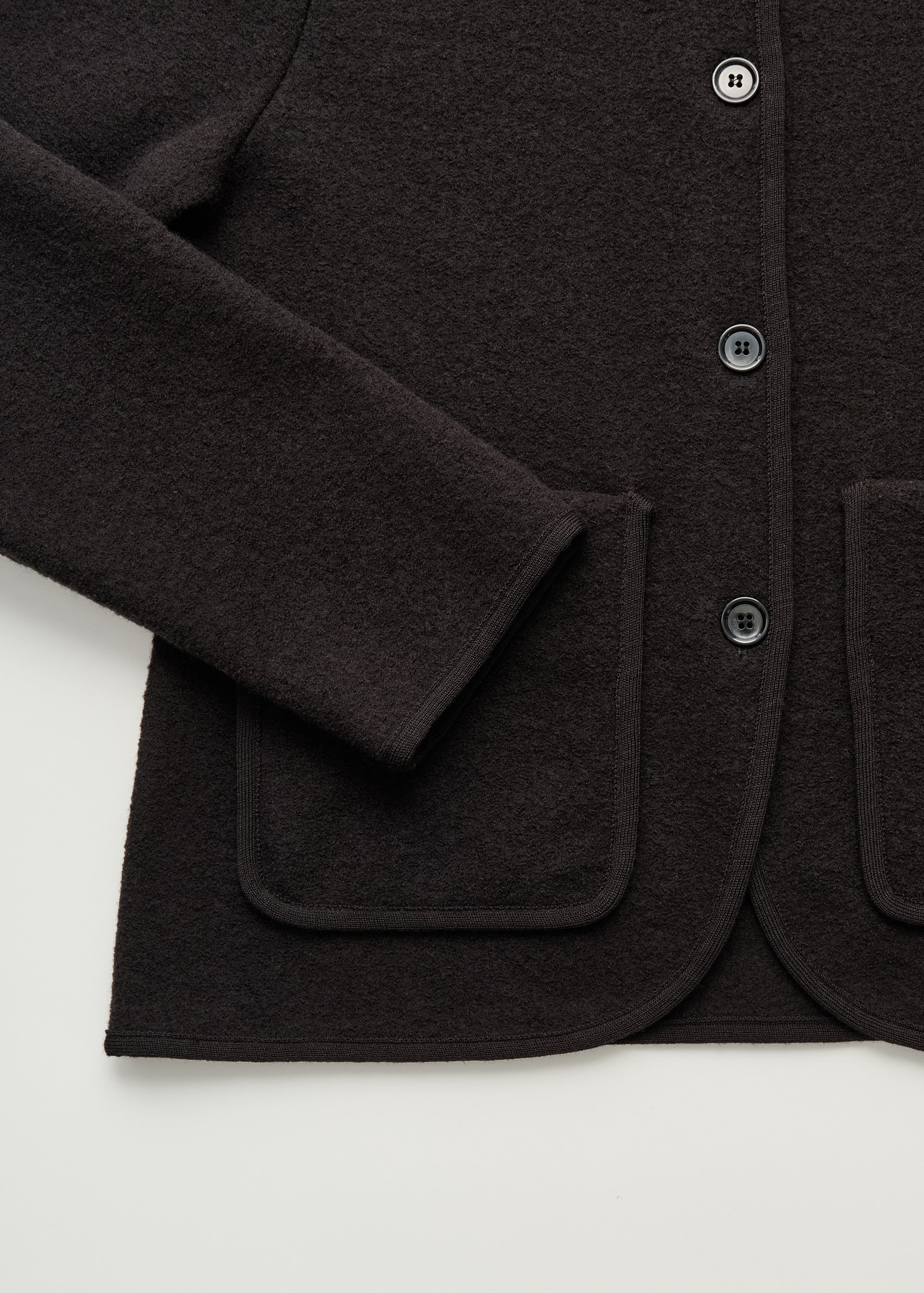 Cara jacket – merino wool | Dark brown Jacket aiayu
