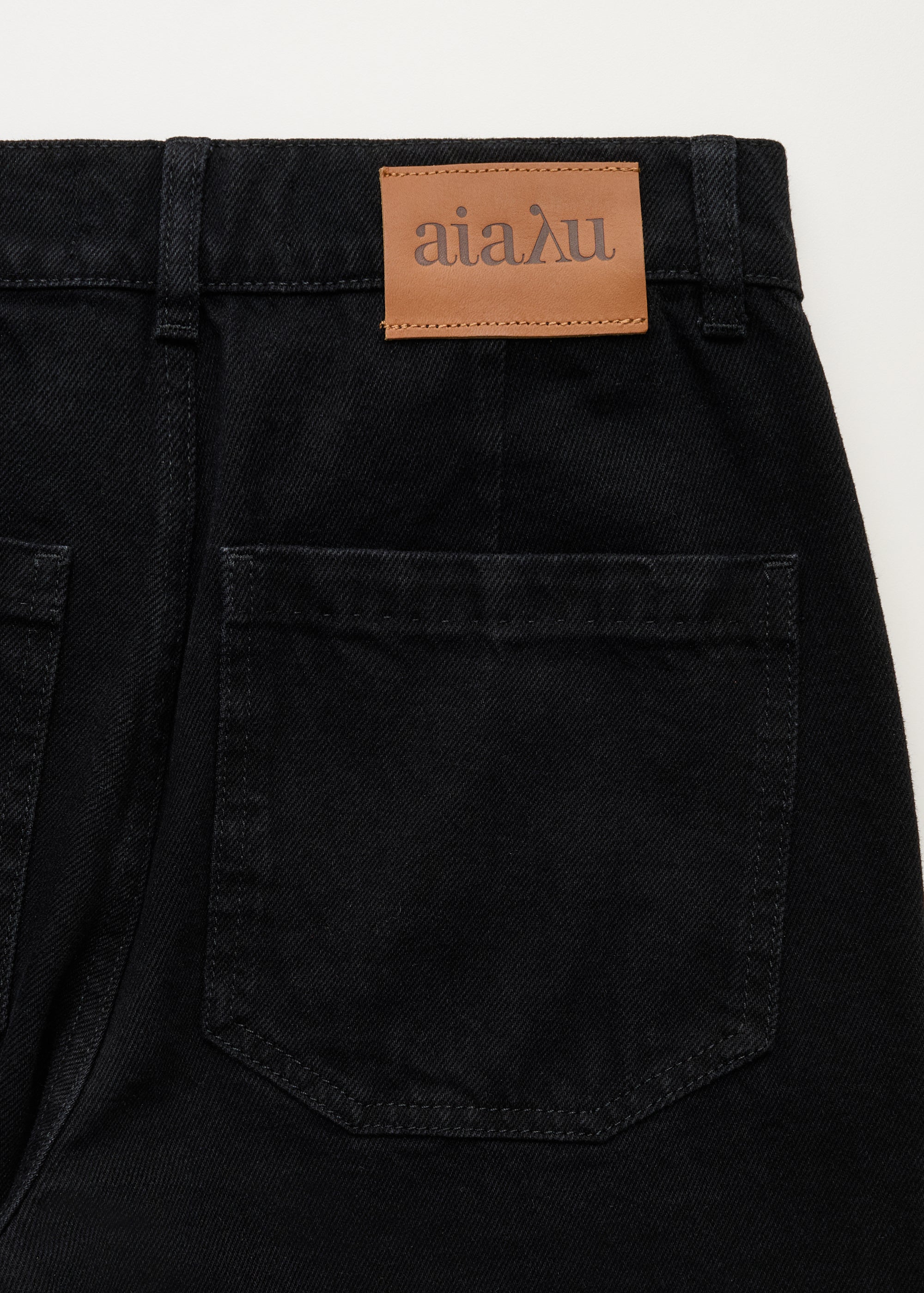 Carlo midwaist wide jeans | Black Tea Jeans aiayu