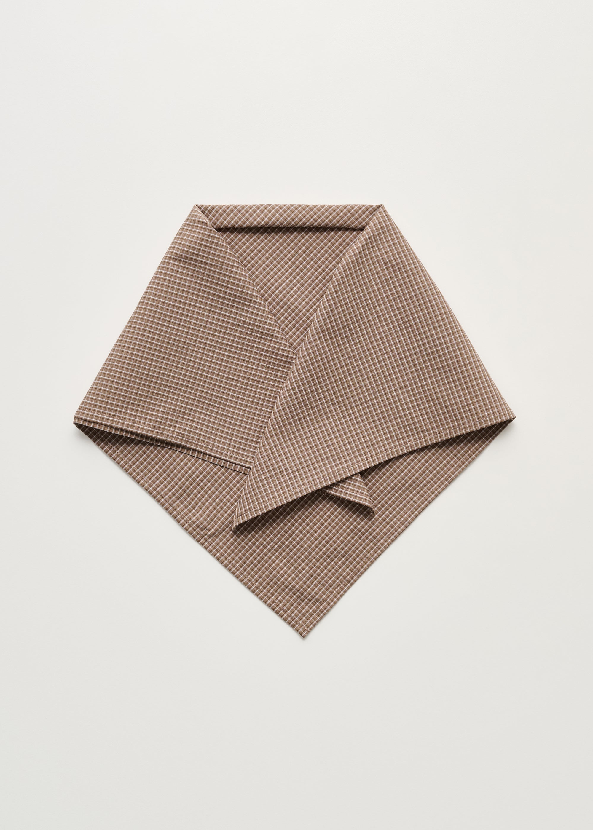 Charlie scarf check | Mix Fossil Scarf aiayu