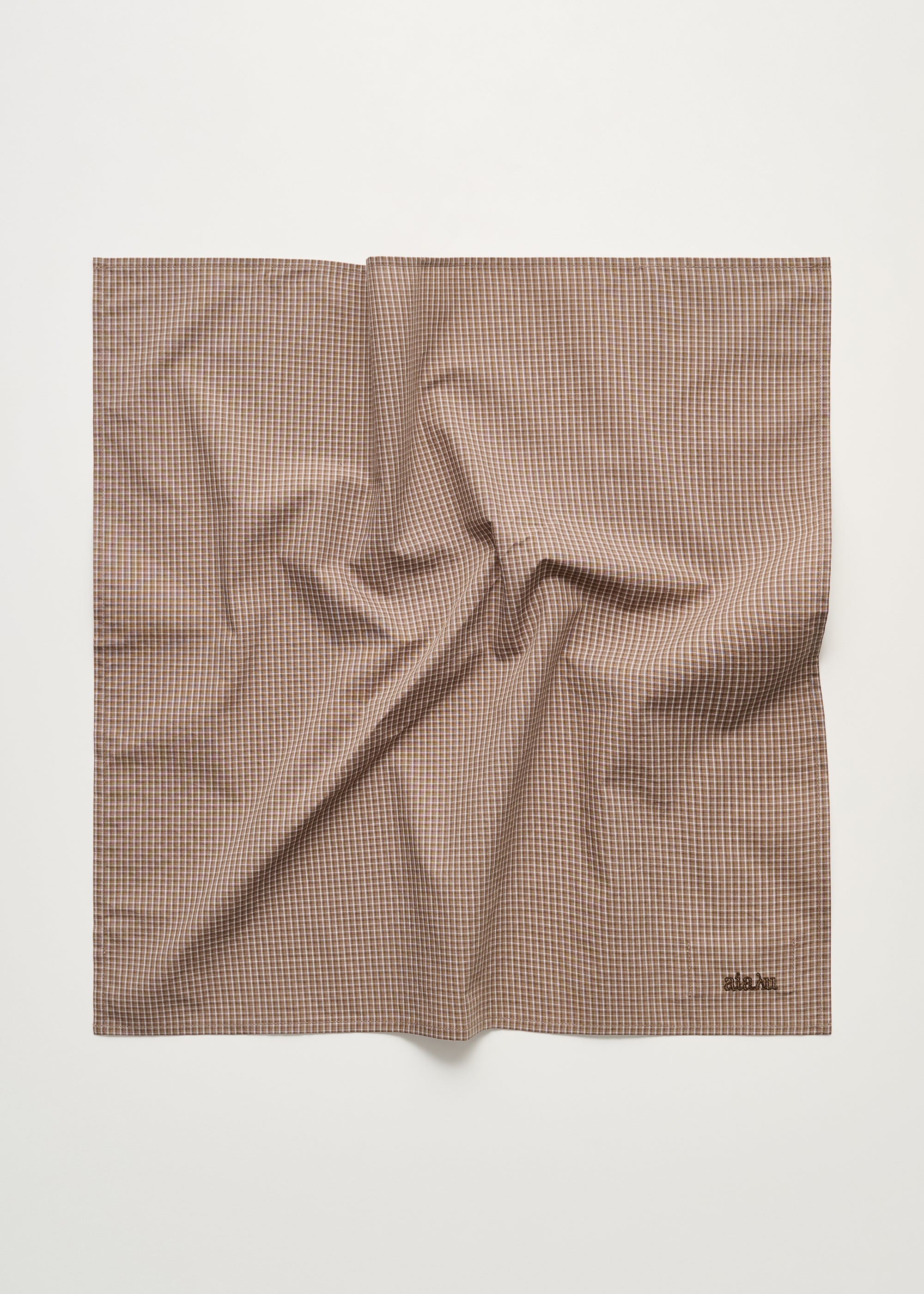 Charlie scarf check | Mix Fossil Scarf aiayu