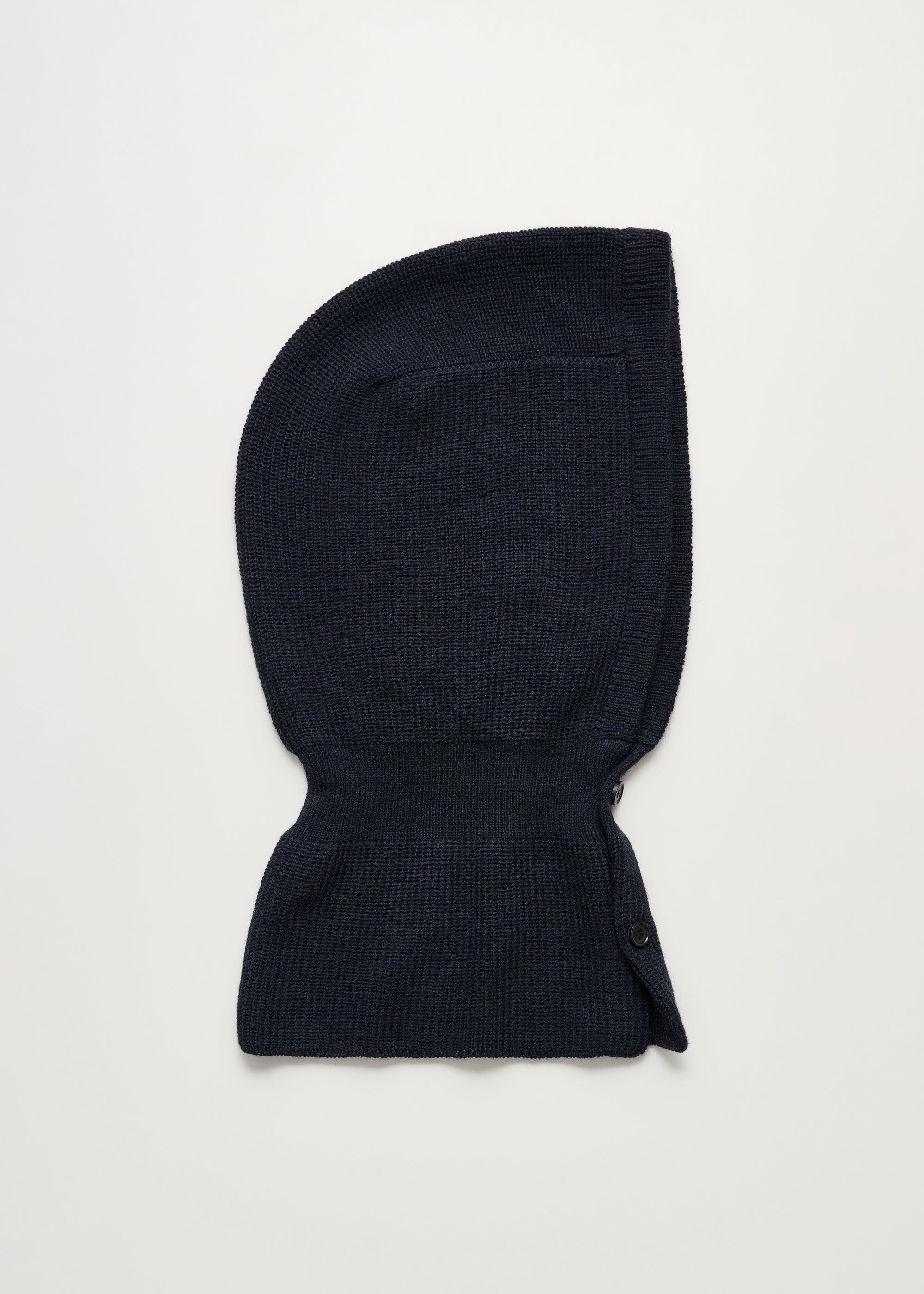 Cindy balaclava – pure llama | Black Navy Hat aiayu