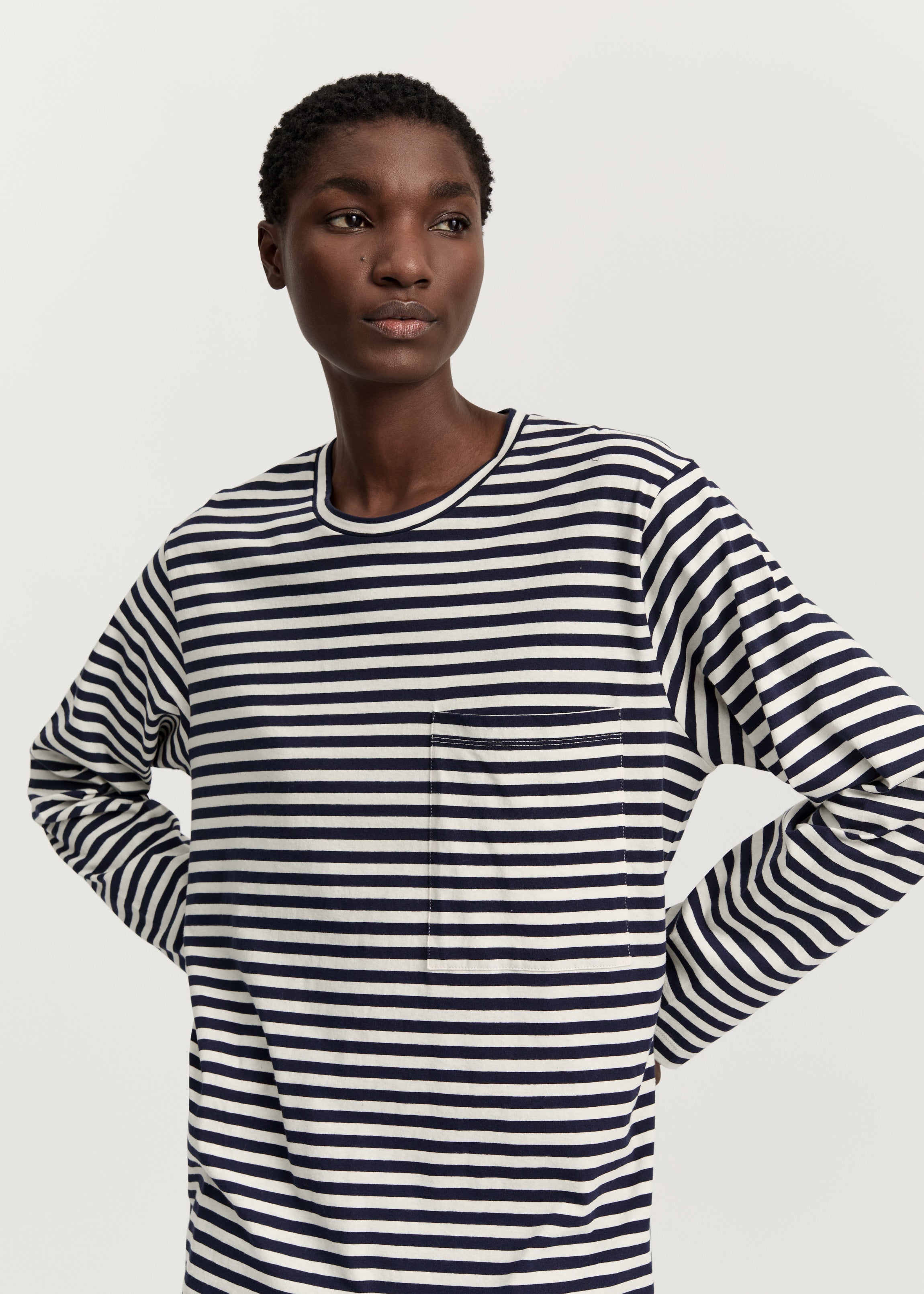 Circular long sleeve | Mix Night T-shirt aiayu