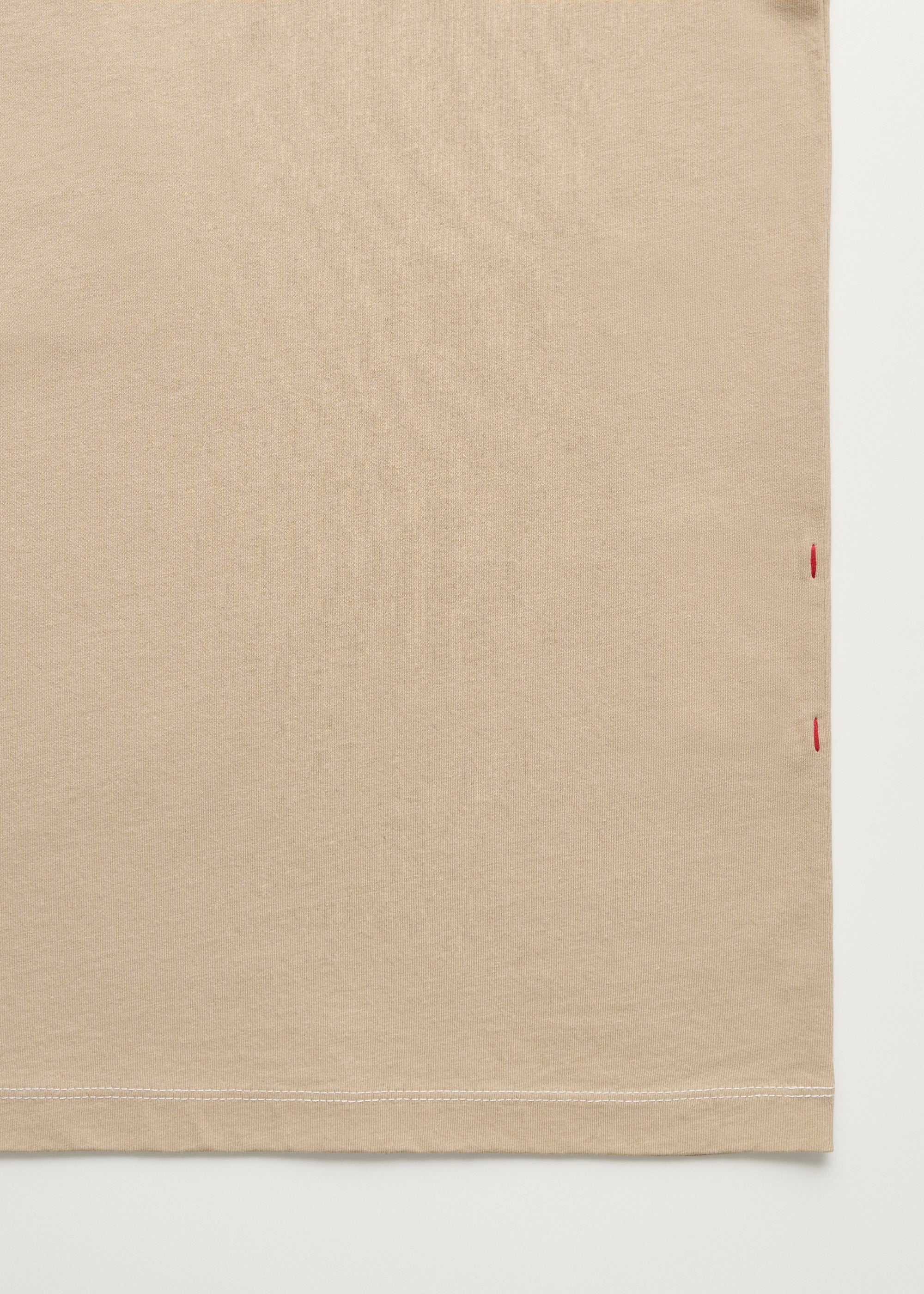 Classic circular tee | Buttermilk T-shirt aiayu