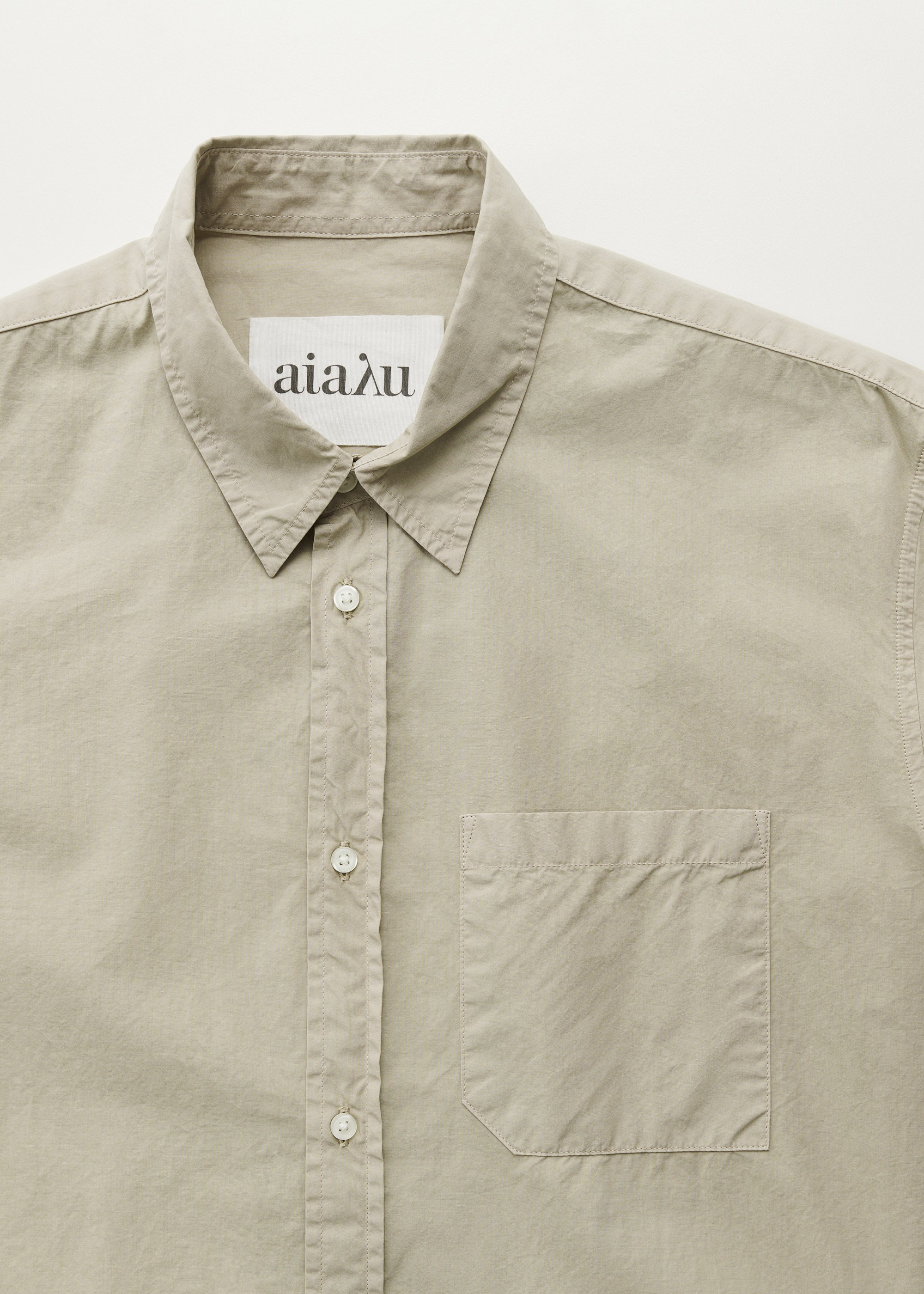 Classic shirt | Dried Herb Shirt Woven aiayu