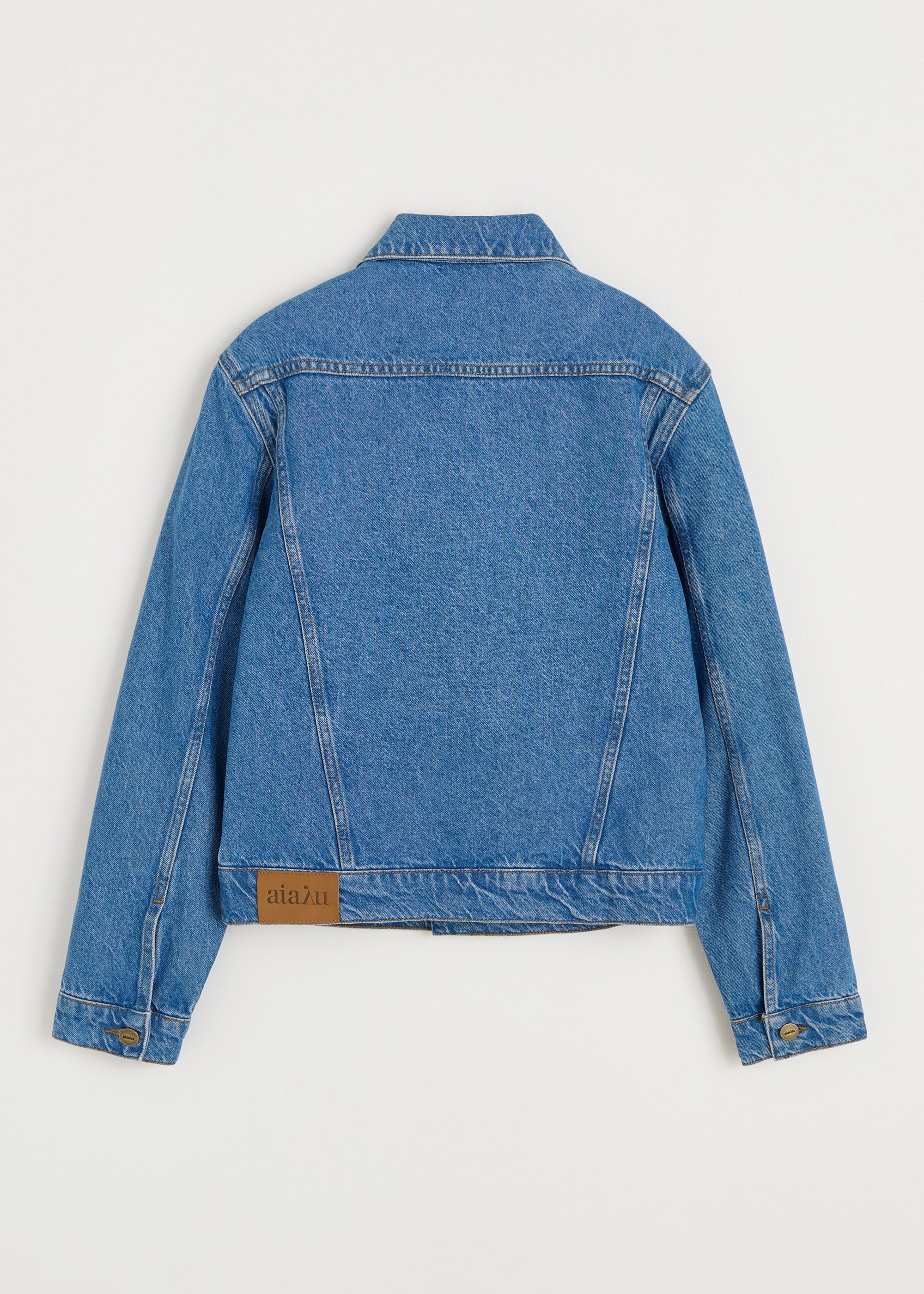 Cleo denim jacket | Clear Blue Jacket aiayu