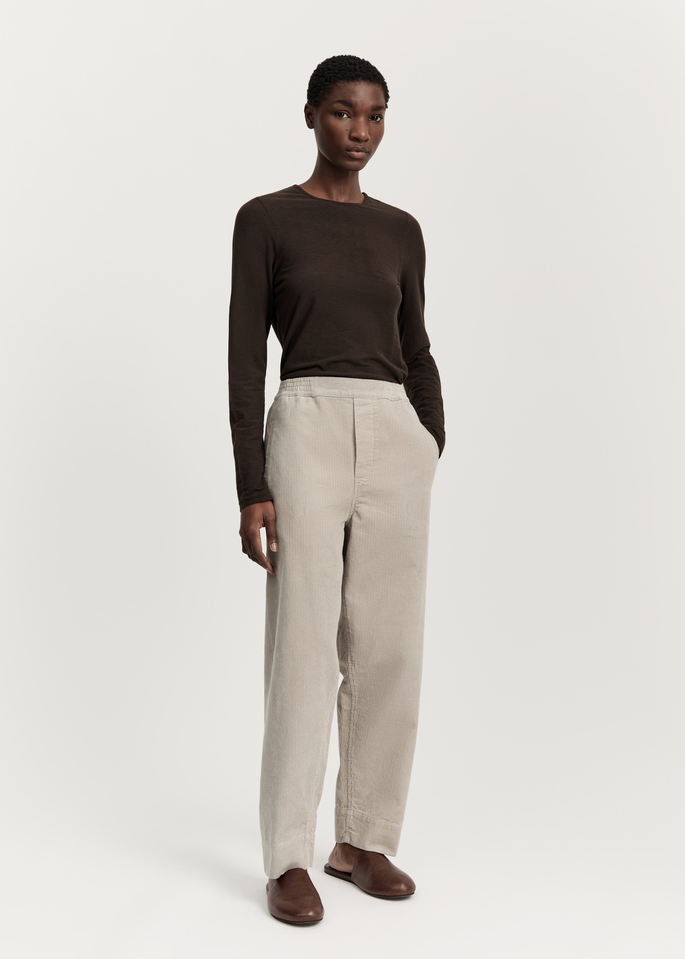 Coco pant corduroy | Silver Pant aiayu