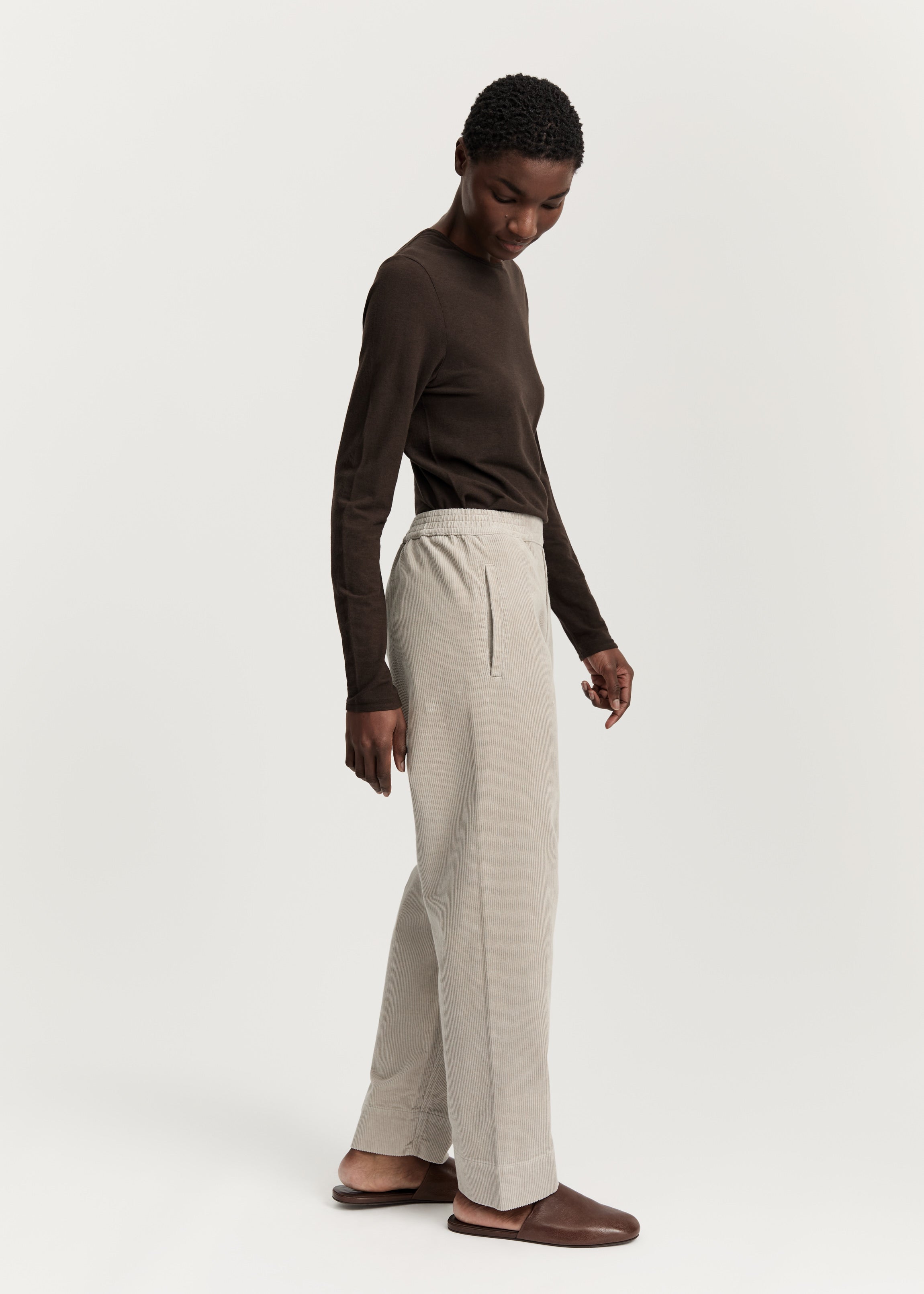 Coco pant corduroy | Silver Pant aiayu