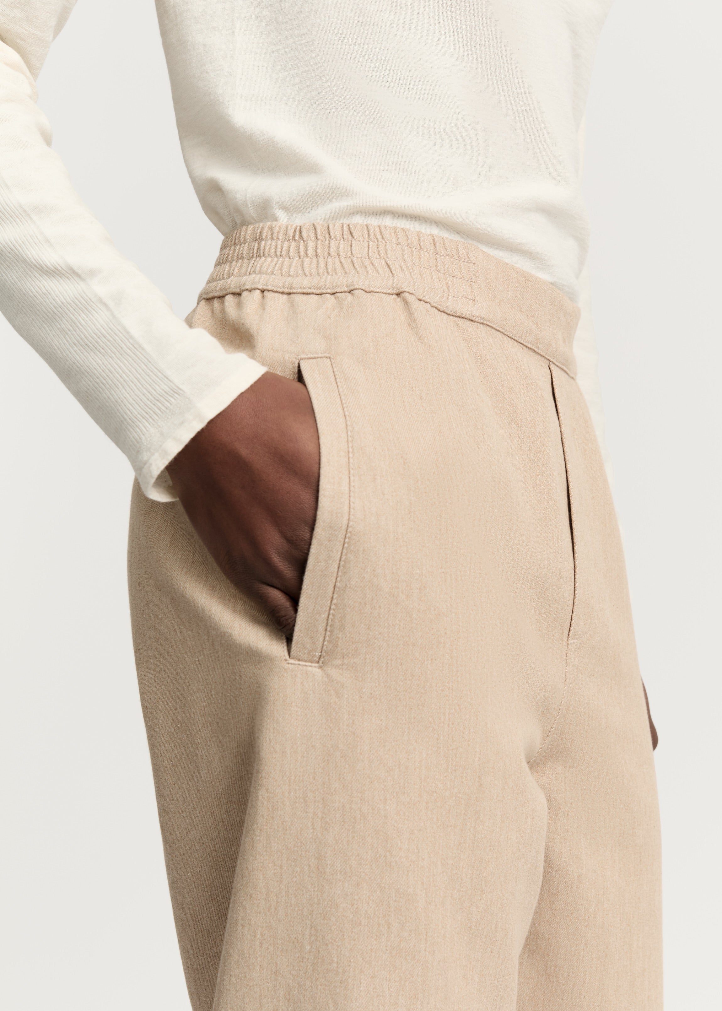 Coco pant twill | Oat Pants aiayu