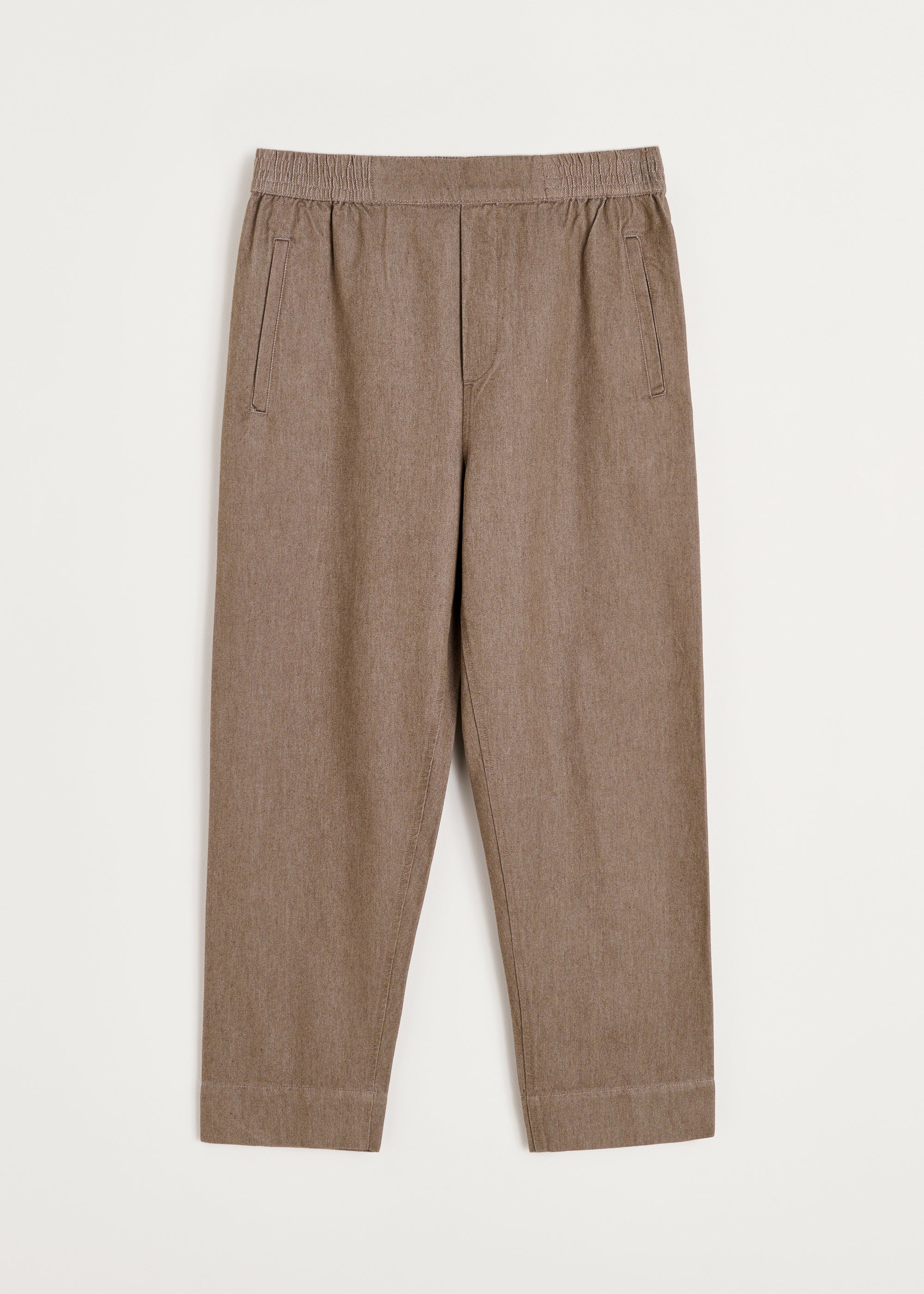 Coco pant twill | Smokey brown melange Pants aiayu