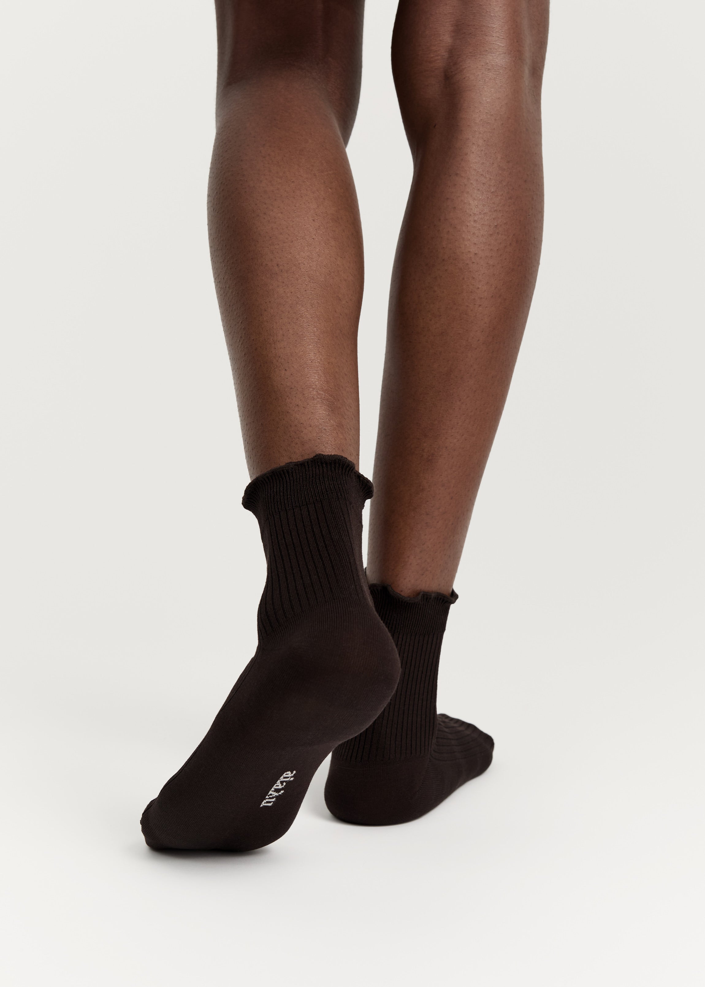 Cotton frill sock | Chocolate Socks aiayu