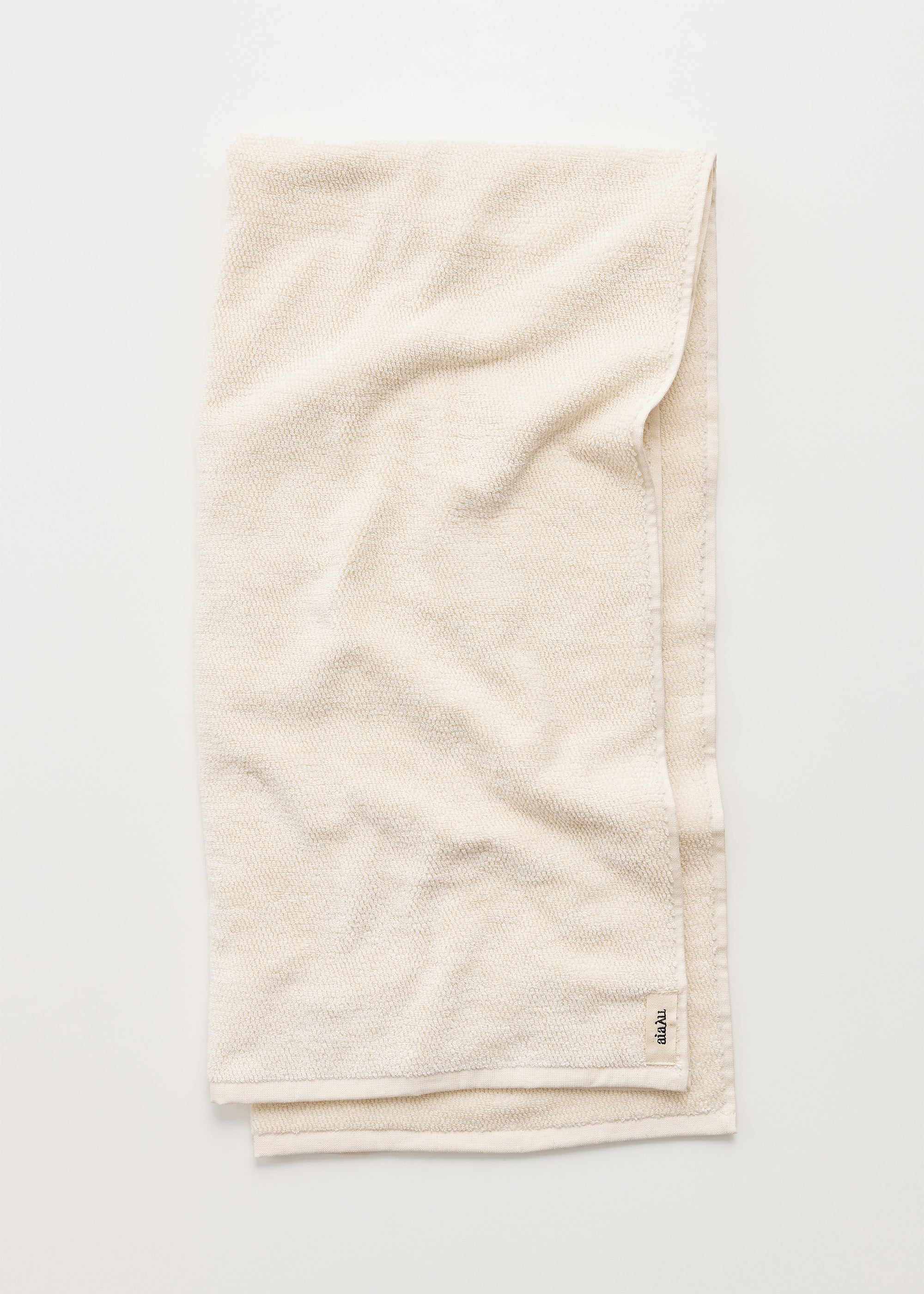 Cotton bath towel - 70x140 | Pure Ecru Towel aiayu
