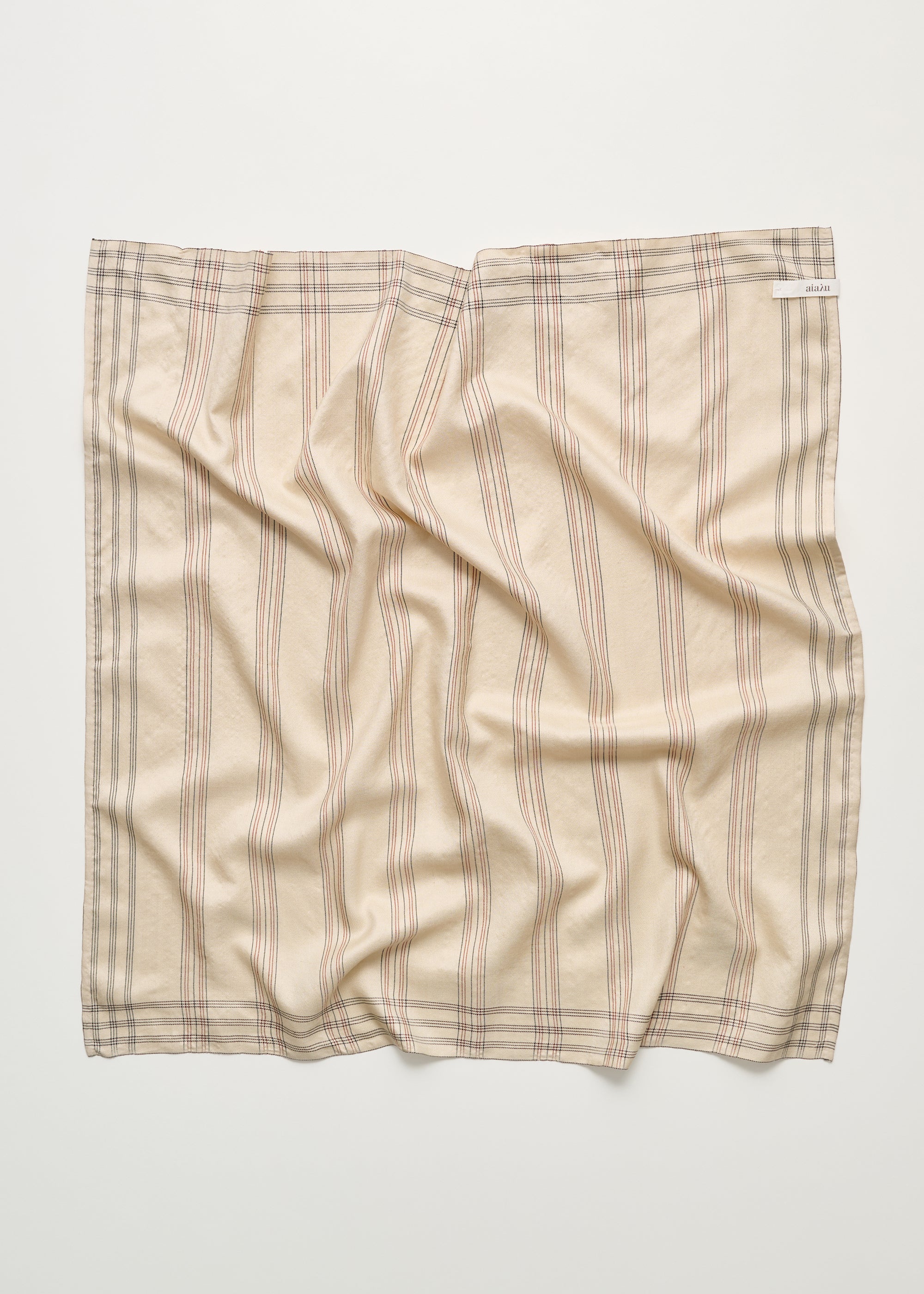 Dewdrop scarf – pure silk | White Rose Scarf aiayu