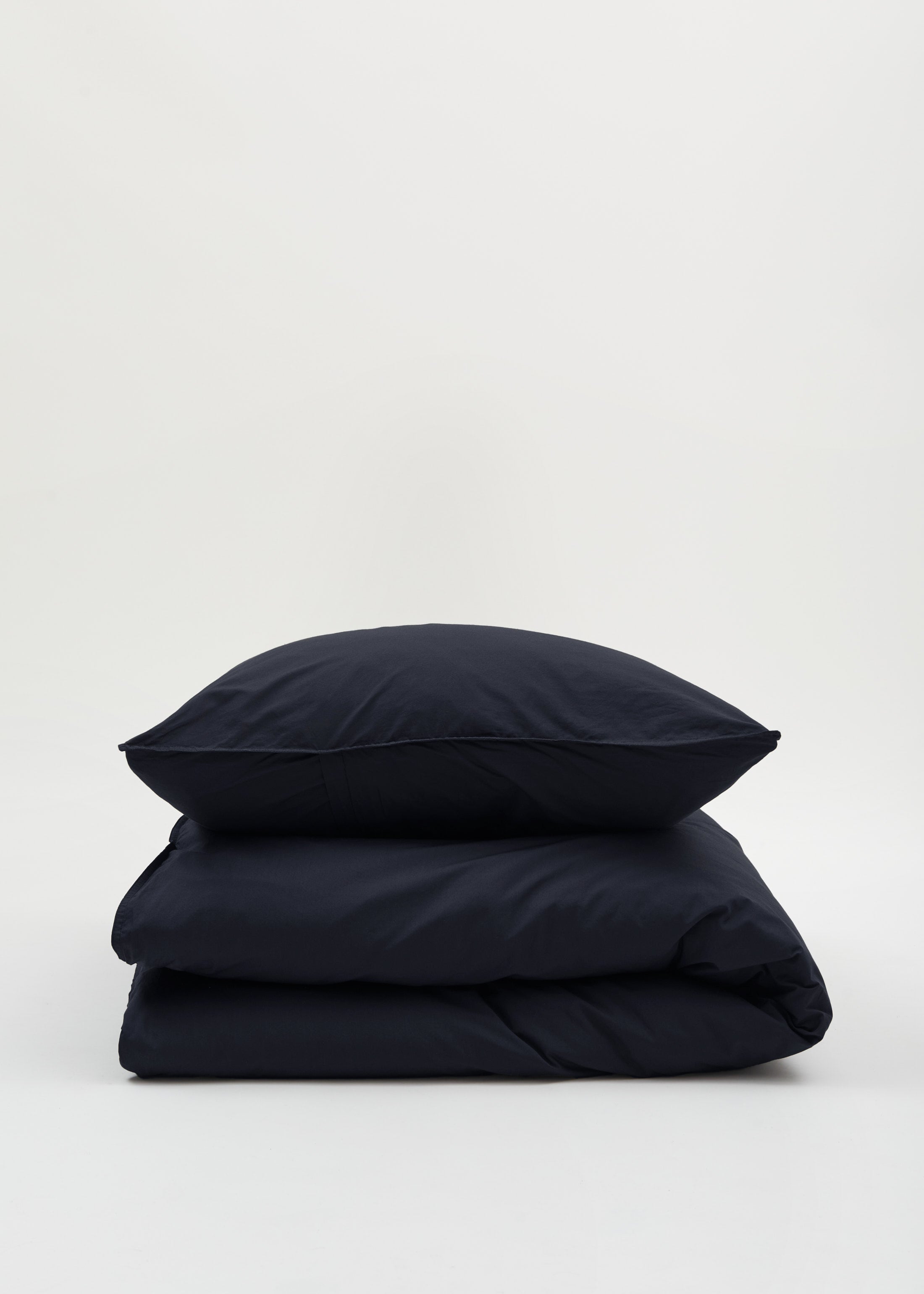 Duvet set 140x220 and pillow case | Navy Bedding aiayu