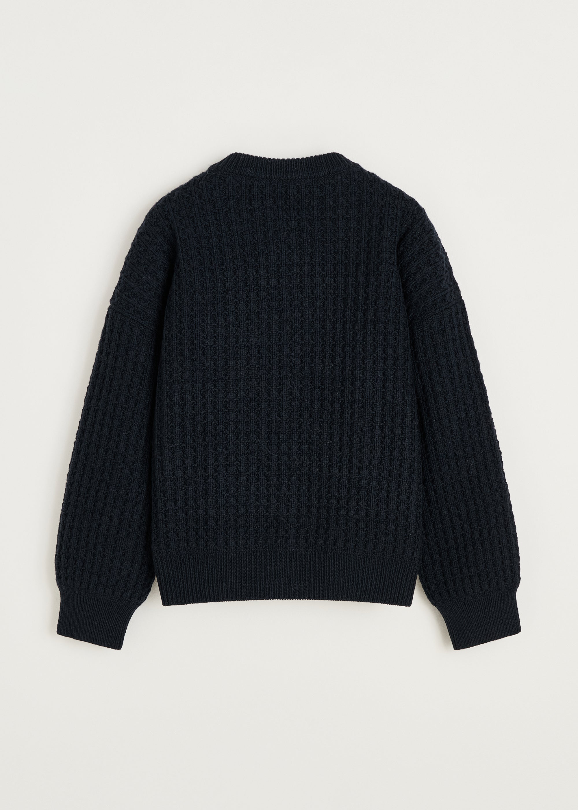 Elan cardigan – highland wool | Black navy Cardigan aiayu