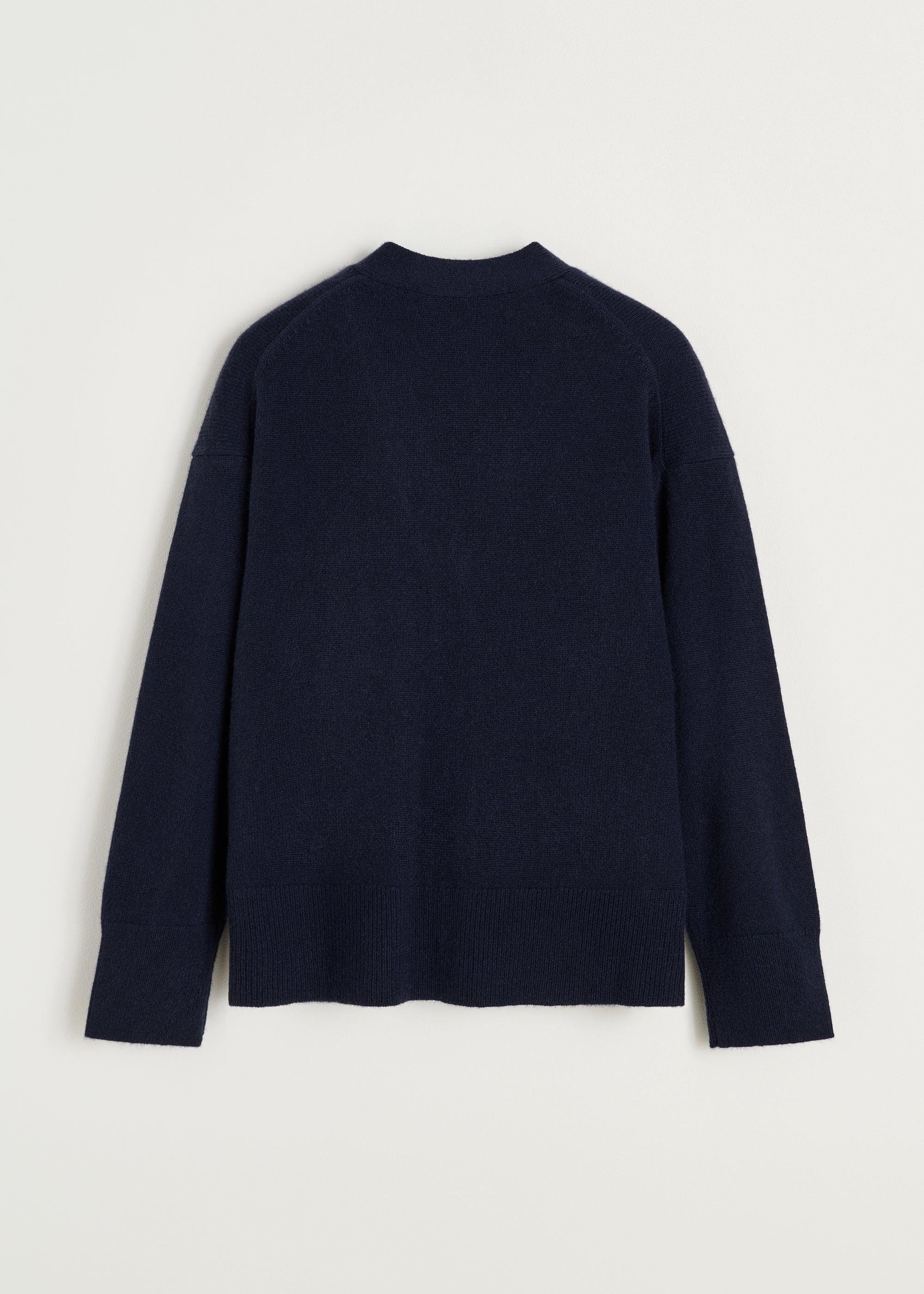 Flora cardigan – pure cashmere | Black Blue Cardigan aiayu