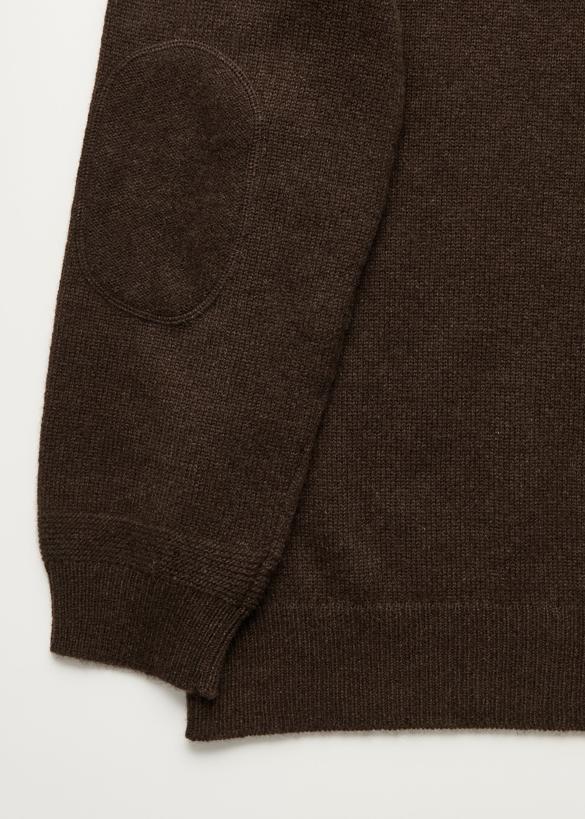 Franco sweater – pure yak | Pure Dark Brown Sweater aiayu