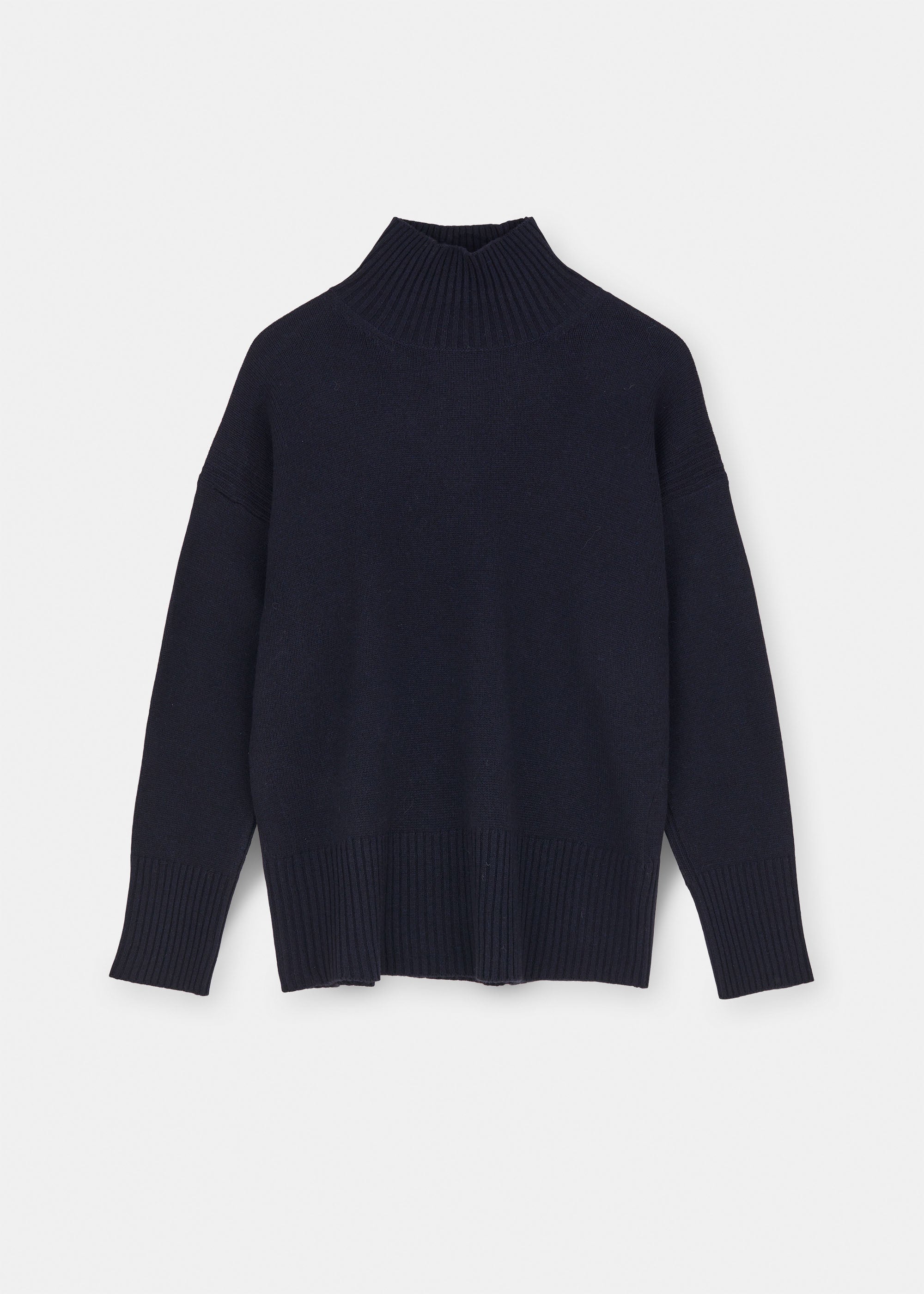 Freya sweater – pure yak | Navy Sweater aiayu