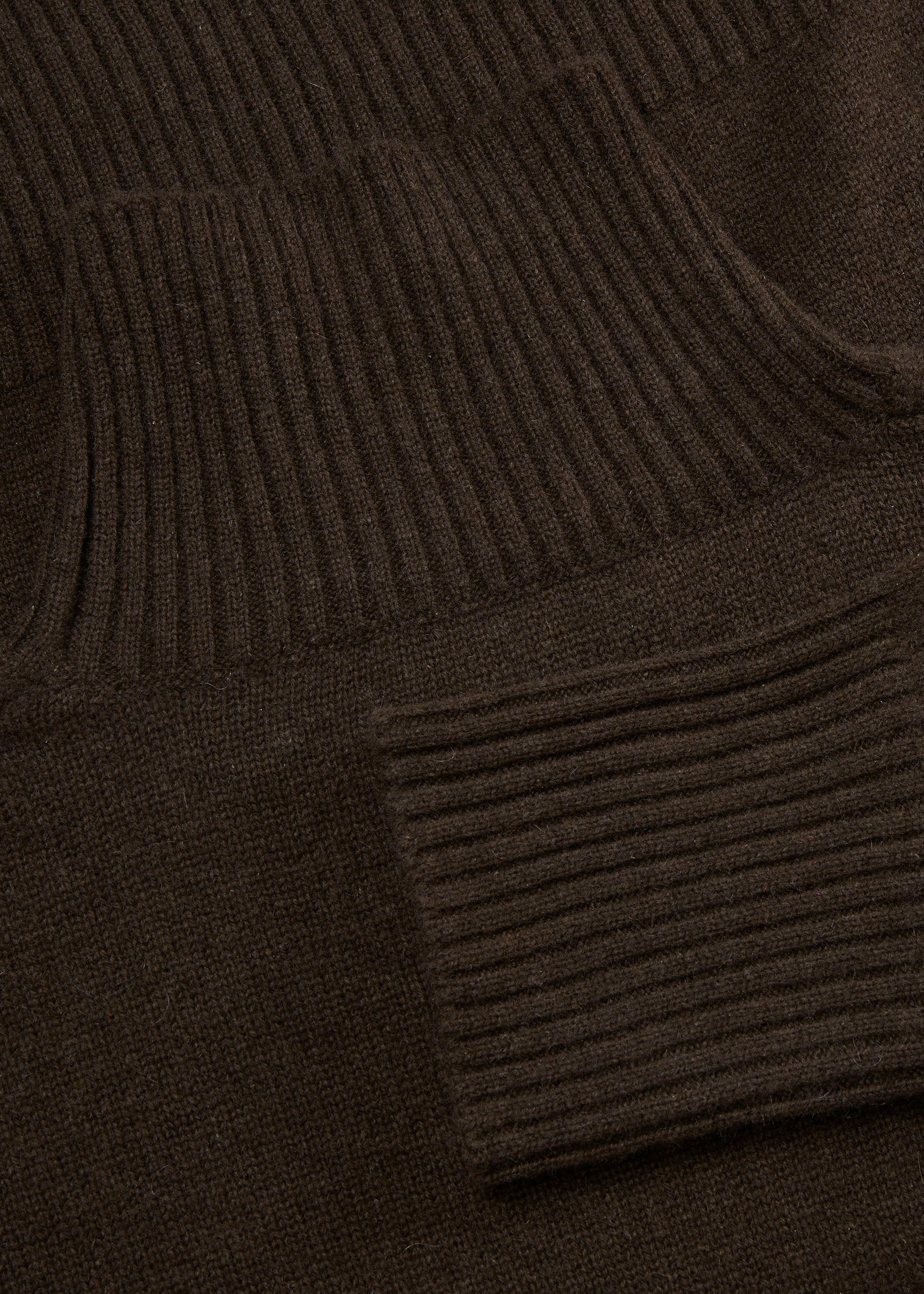Freya sweater – pure yak | Pure Dark Brown Sweater aiayu