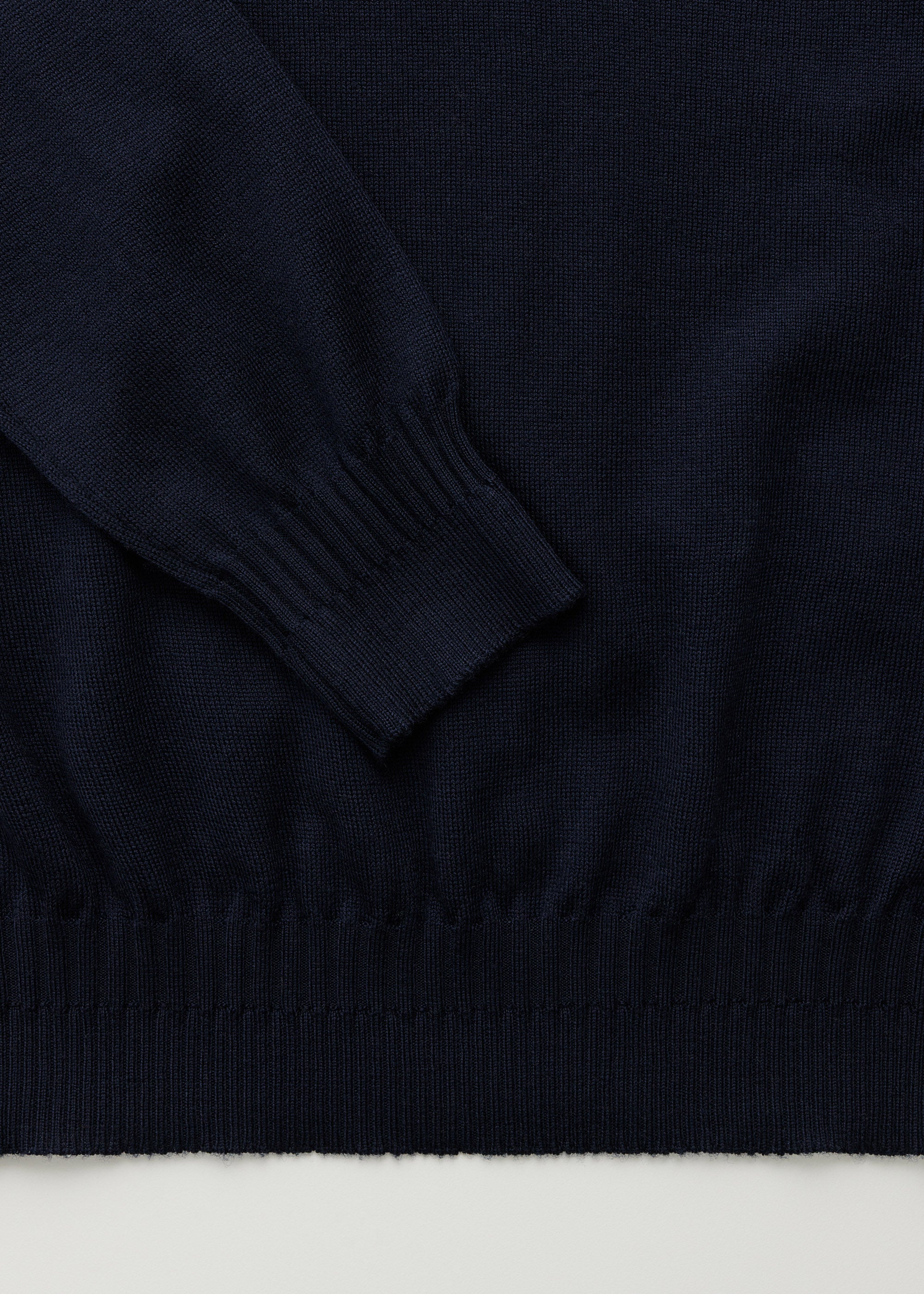 Gina sweater - pure merino wool | Navy Sweater aiayu