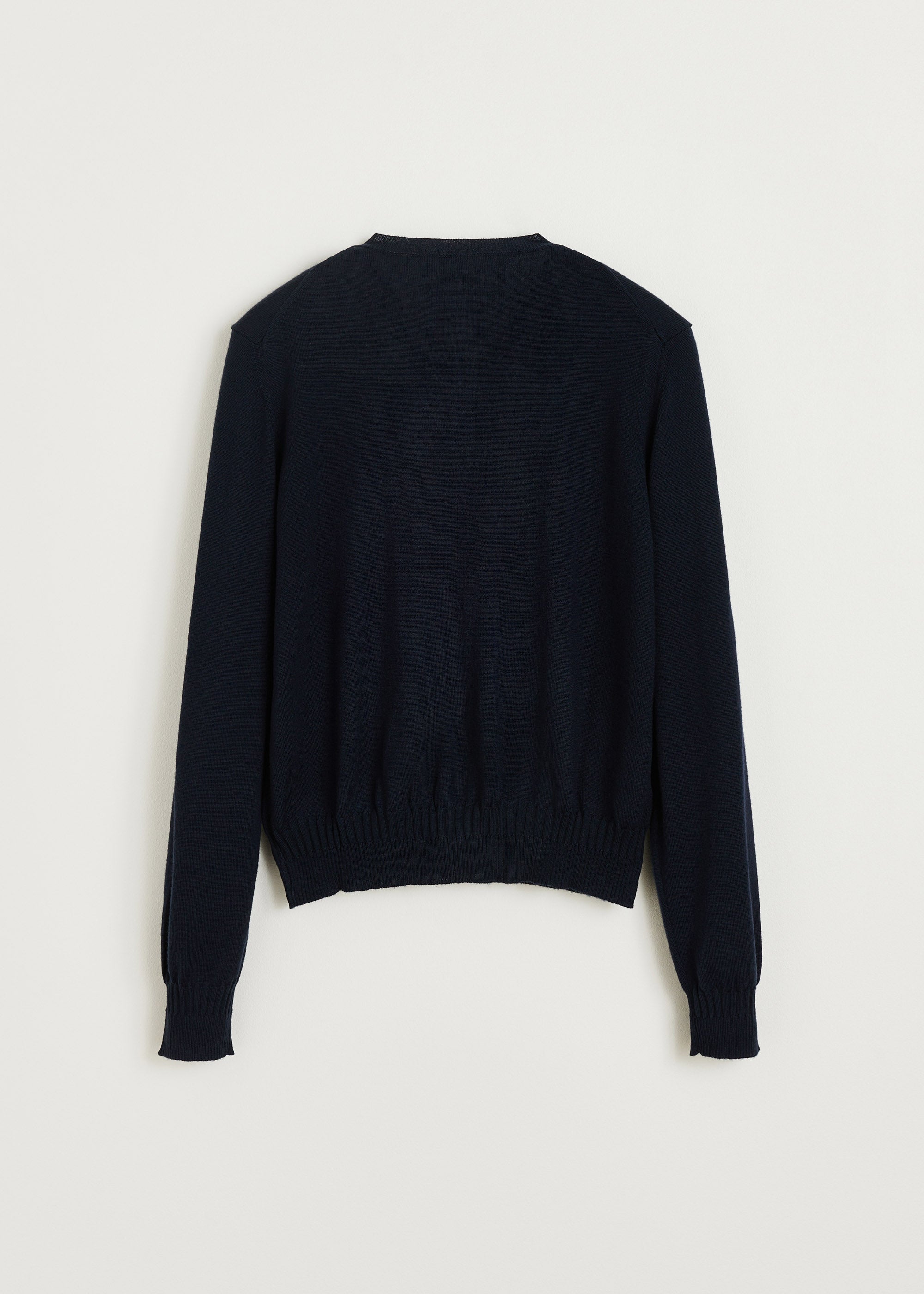 Hariza cardigan – pure merino wool | Navy Cardigan aiayu