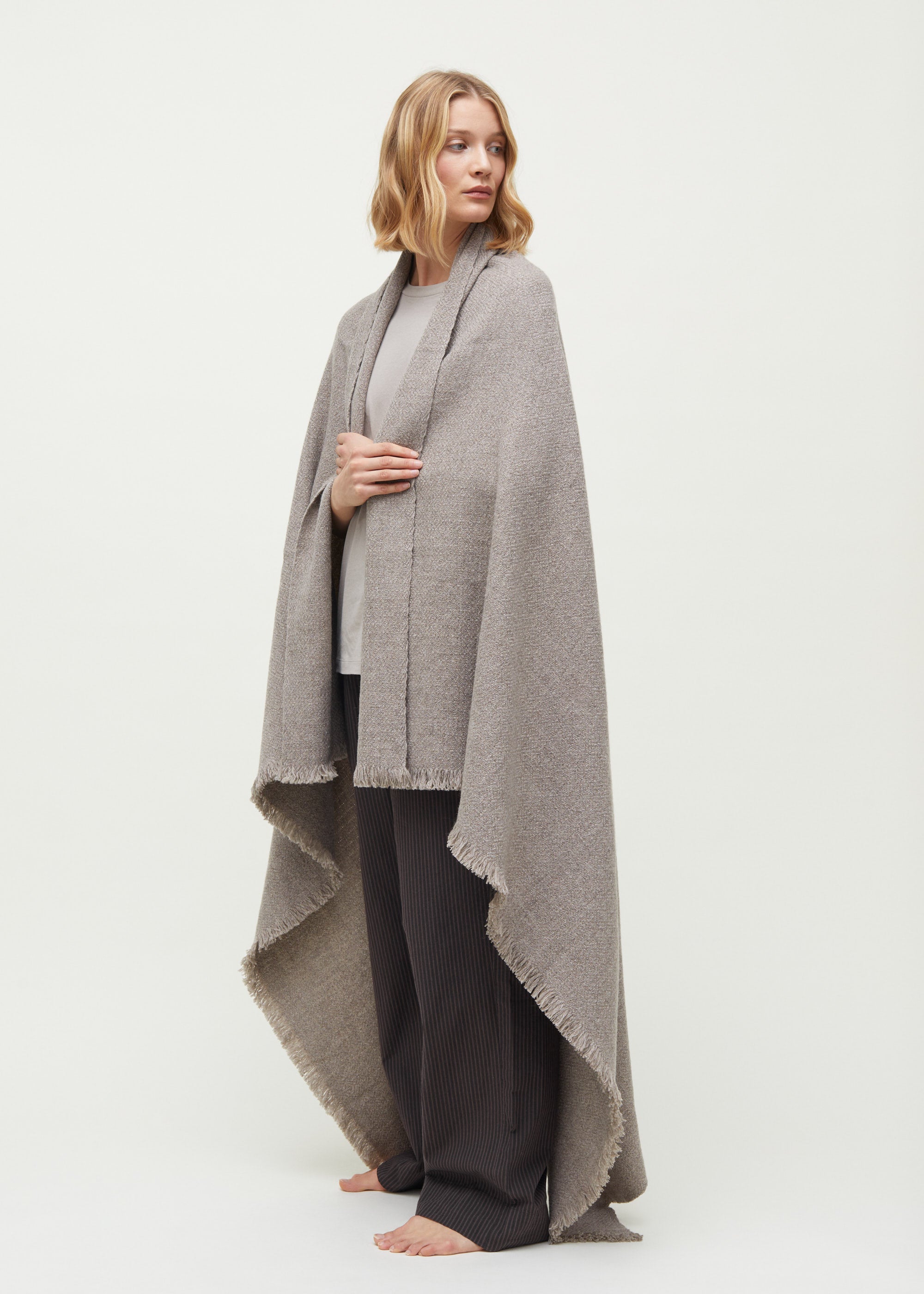 Haya wool throw - 150x180 | Pure Soil Throw aiayu