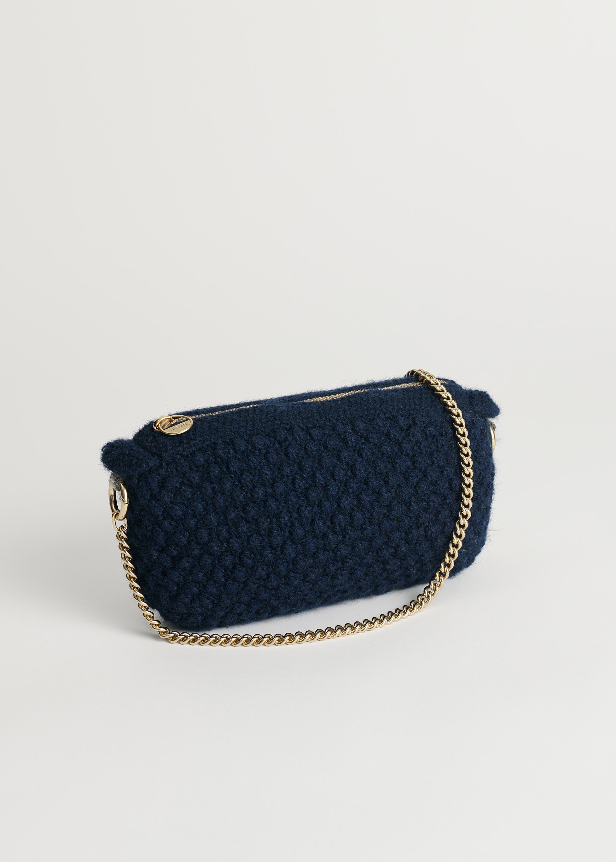 Helen chain classic bag | Navy Purse aiayu