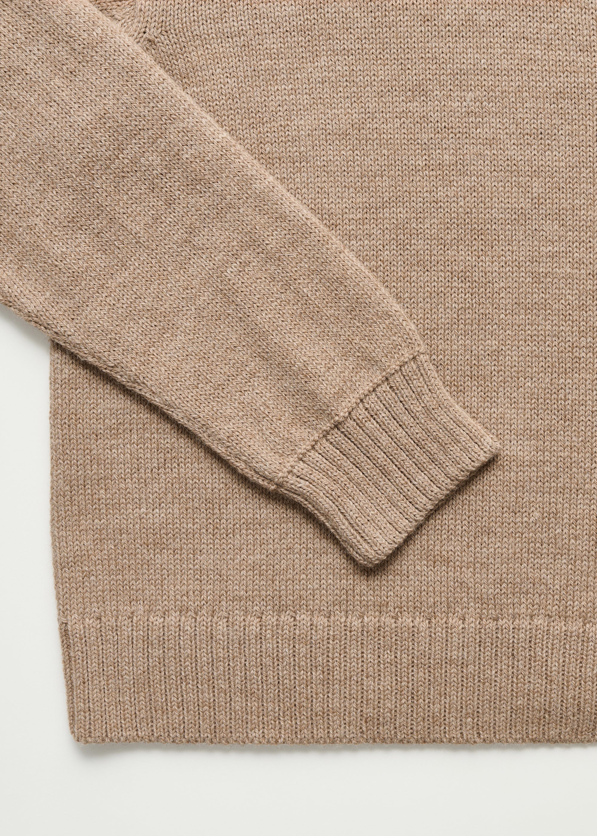 Highland saga sweater – highland wool | Pure Almond Sweater aiayu