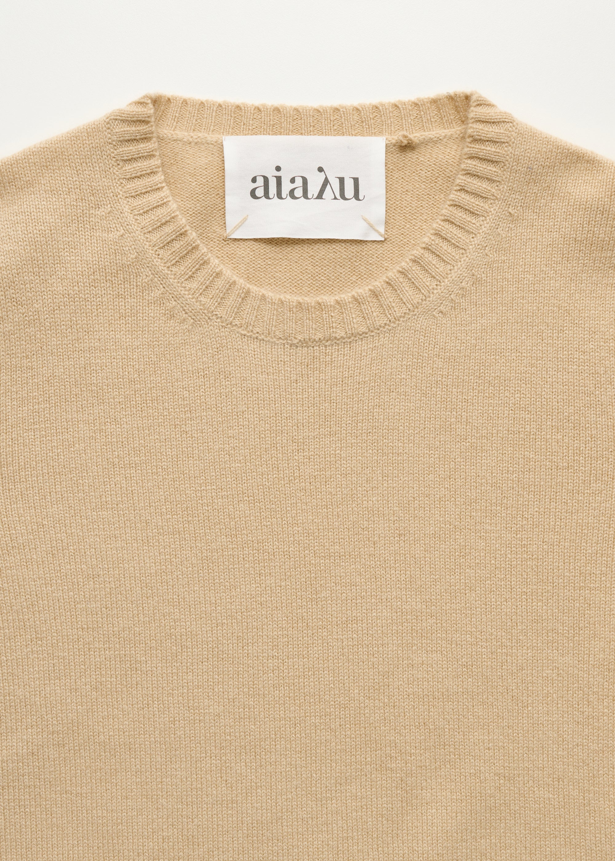 Inga sweater – pure cashmere | Corn Sweater aiayu