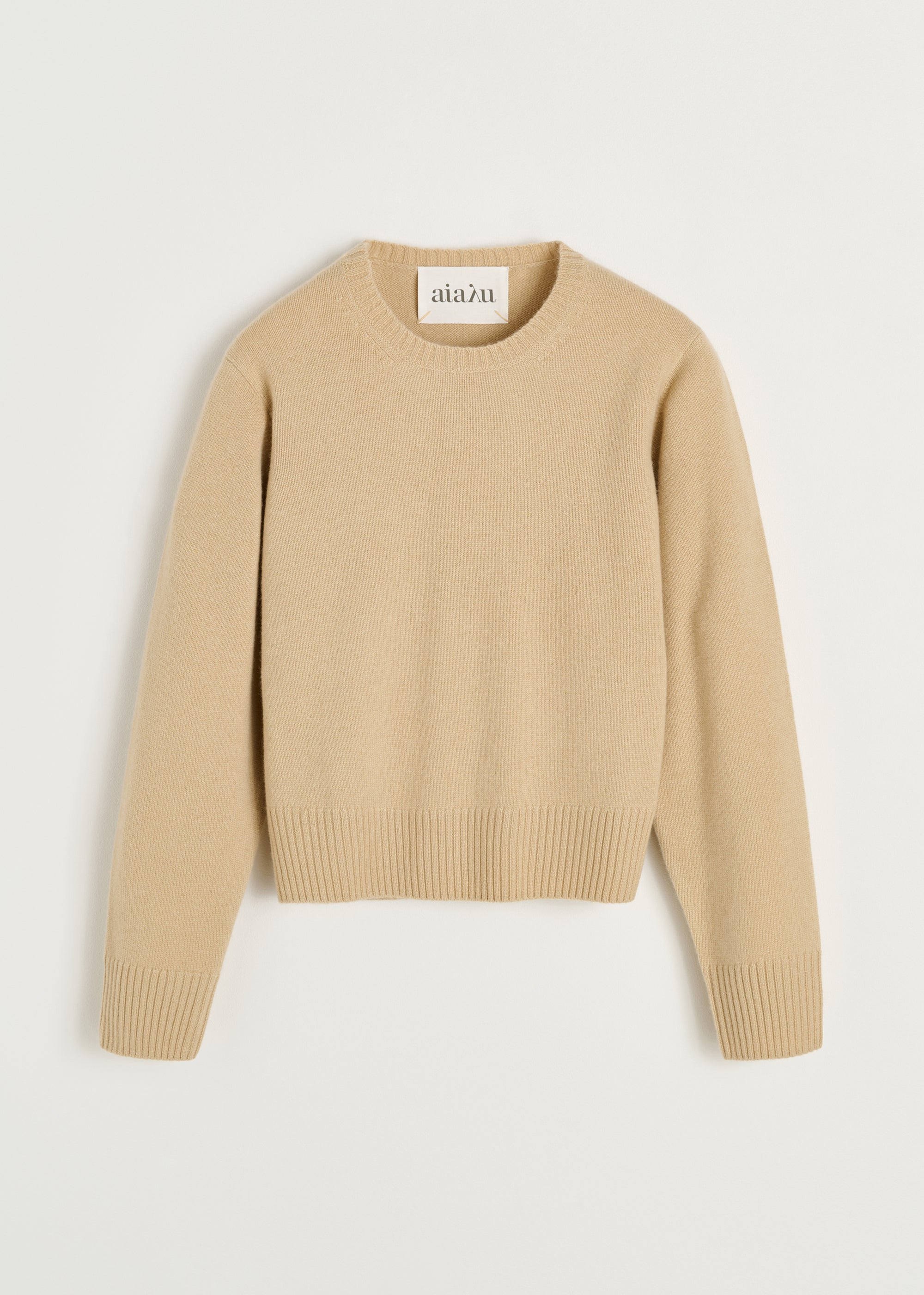 Inga sweater – pure cashmere | Corn Sweater aiayu