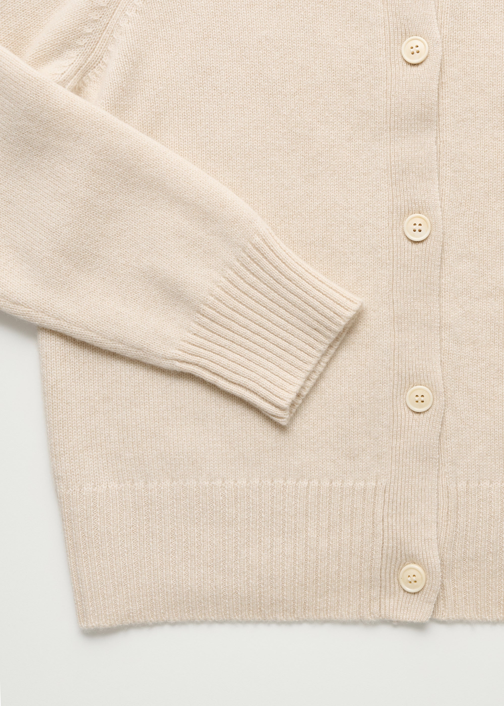 Ingolf cardigan – pure cashmere | Pure Ecru Sweater aiayu