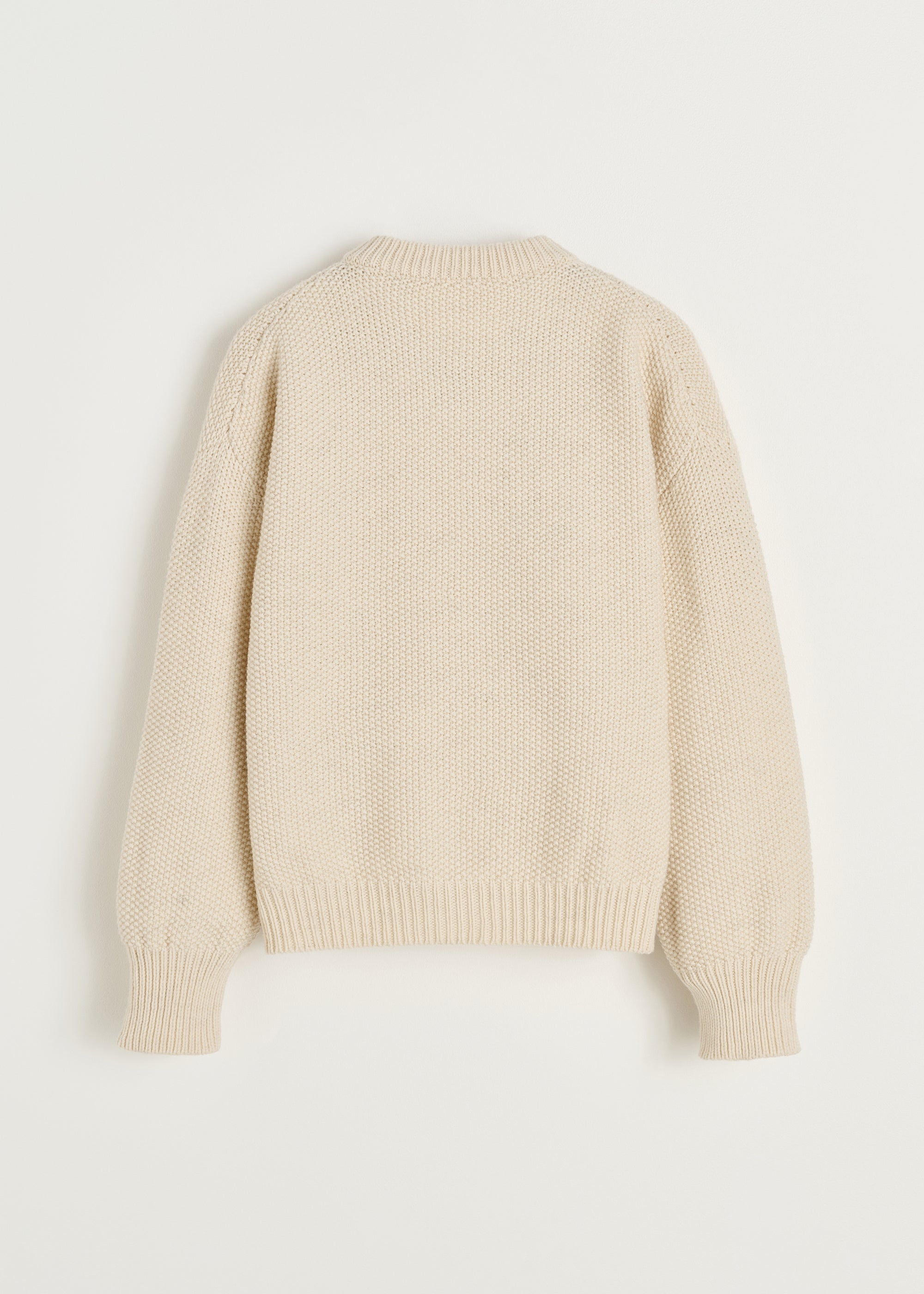 Irena cardigan – highland wool | Pure Ecru Cardigan aiayu