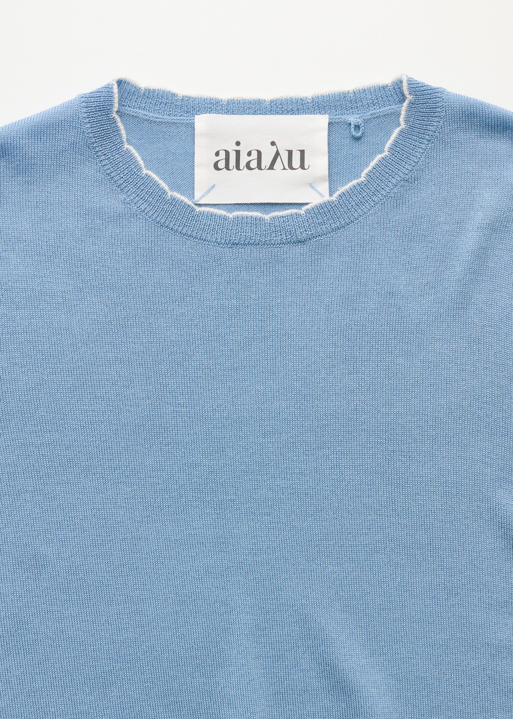 Isha sweater – pure merino wool | Opal Blue Sweater aiayu