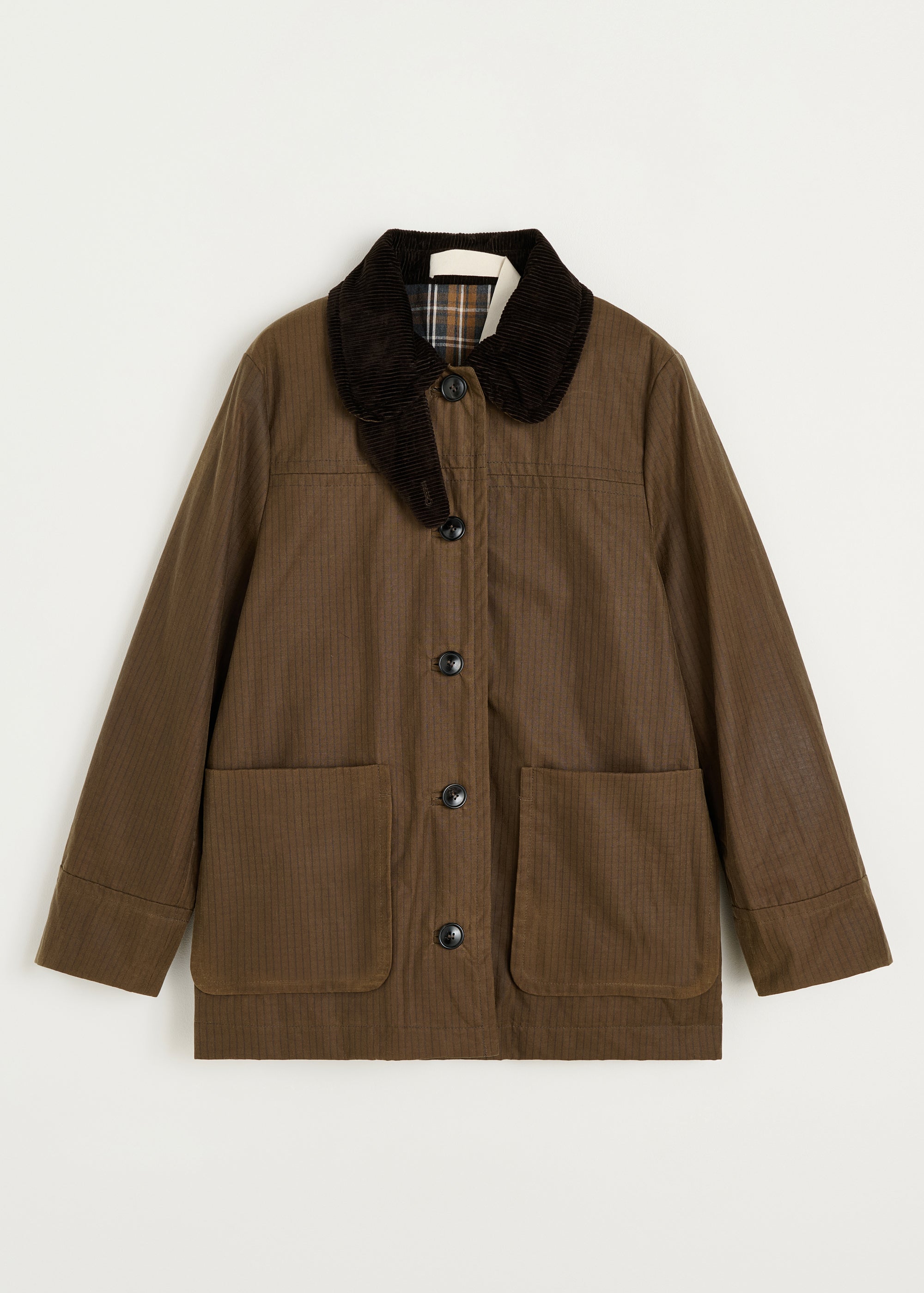 Jamie jacket ripstop oilskin | Bark Jacket aiayu