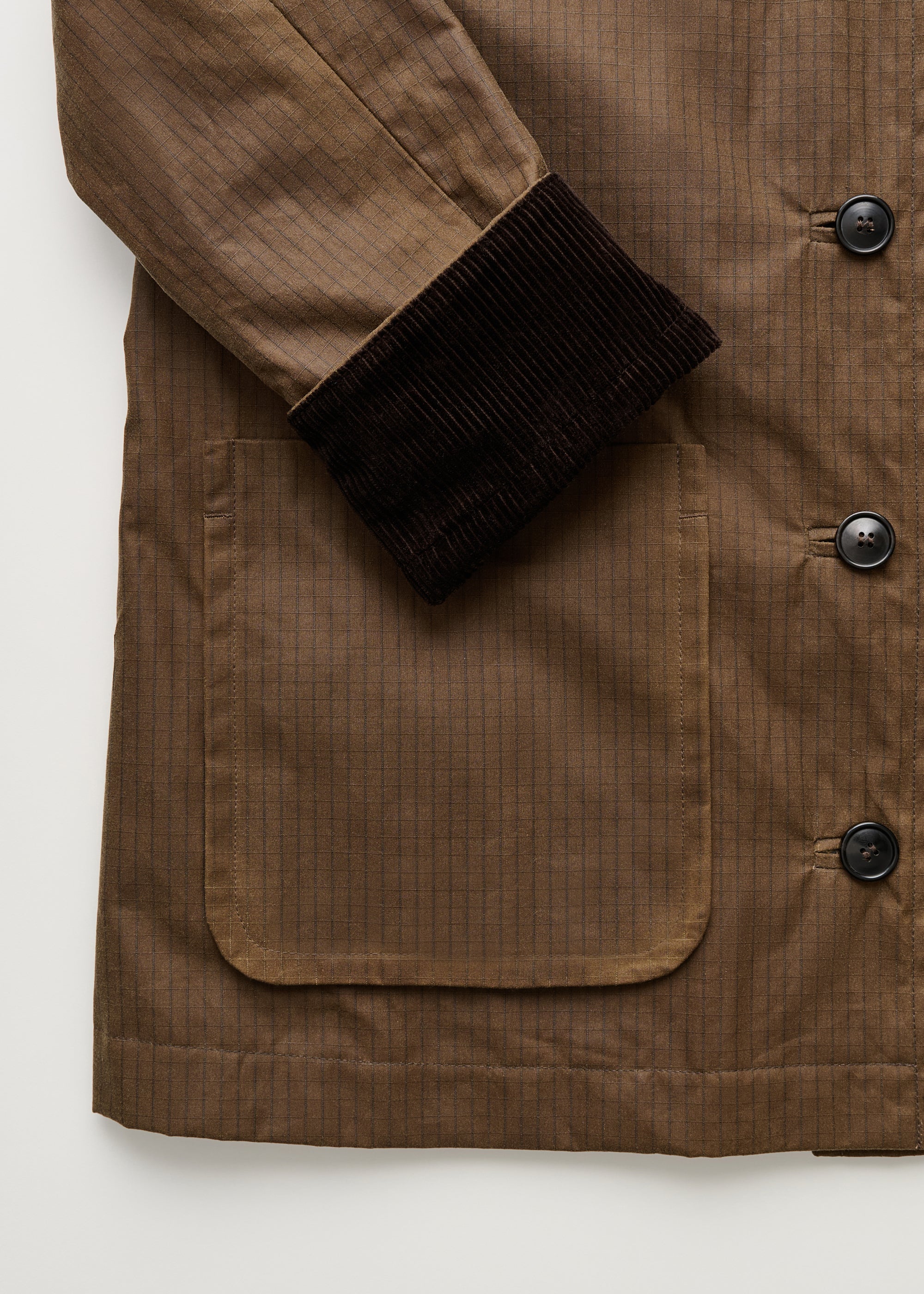 Jamie jacket ripstop oilskin | Bark Jacket aiayu