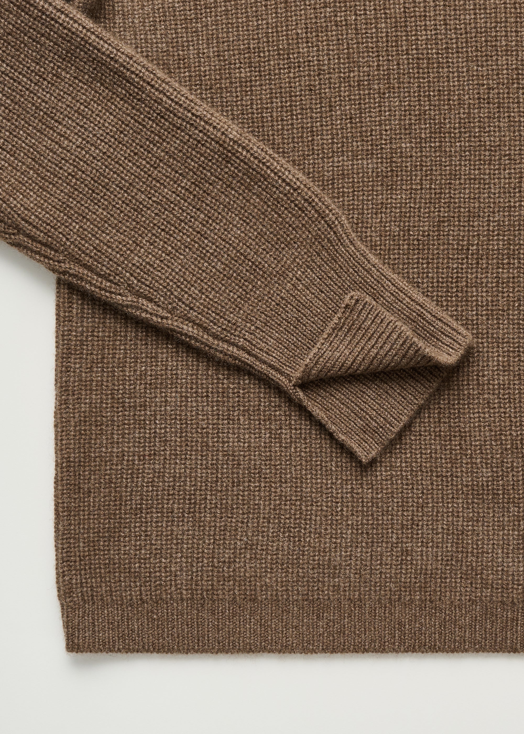 Jaxon sweater – cashmere | Pure Dark Brown Sweater aiayu