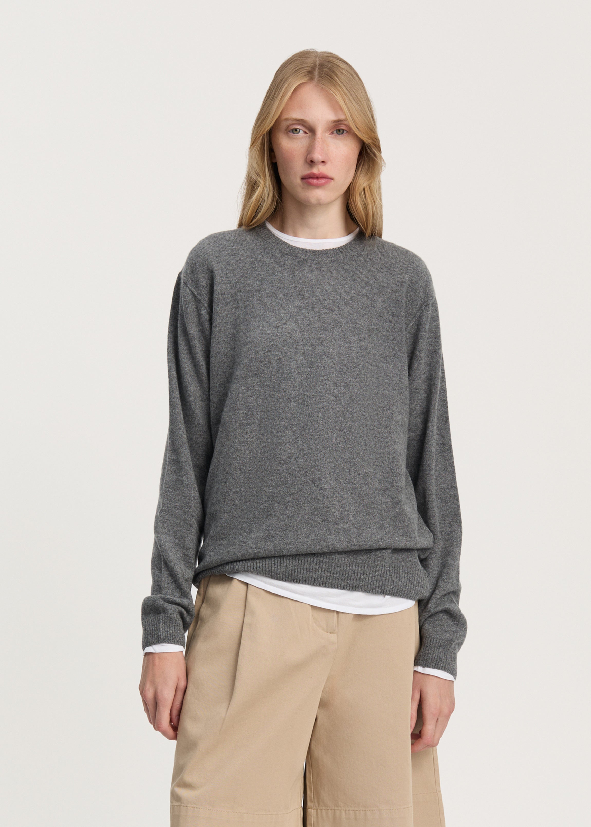 Leonardo sweater – cashmere | Stormy Sweater aiayu