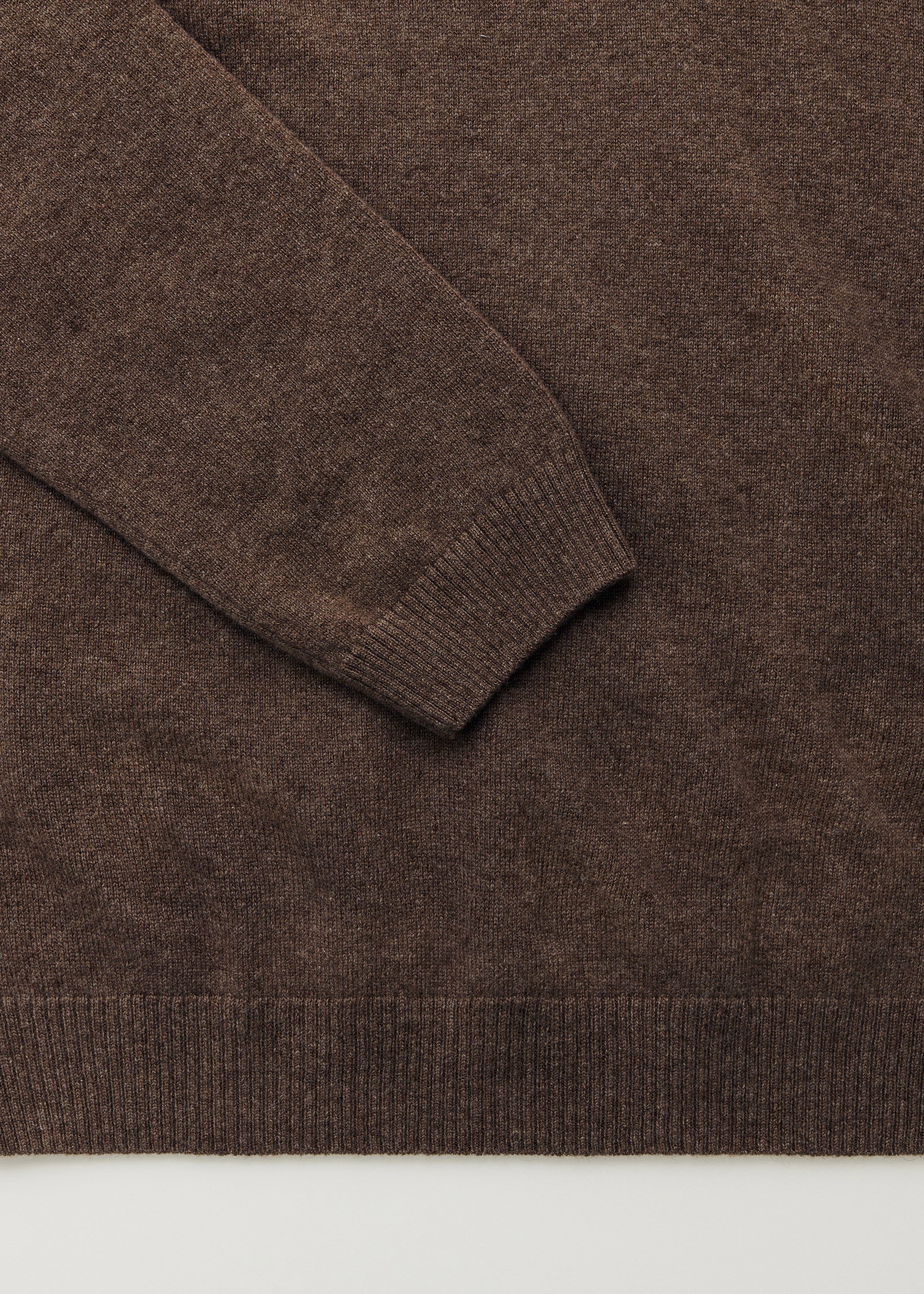Leonardo sweater – pure cashmere | Pure Dark Brown Sweater aiayu